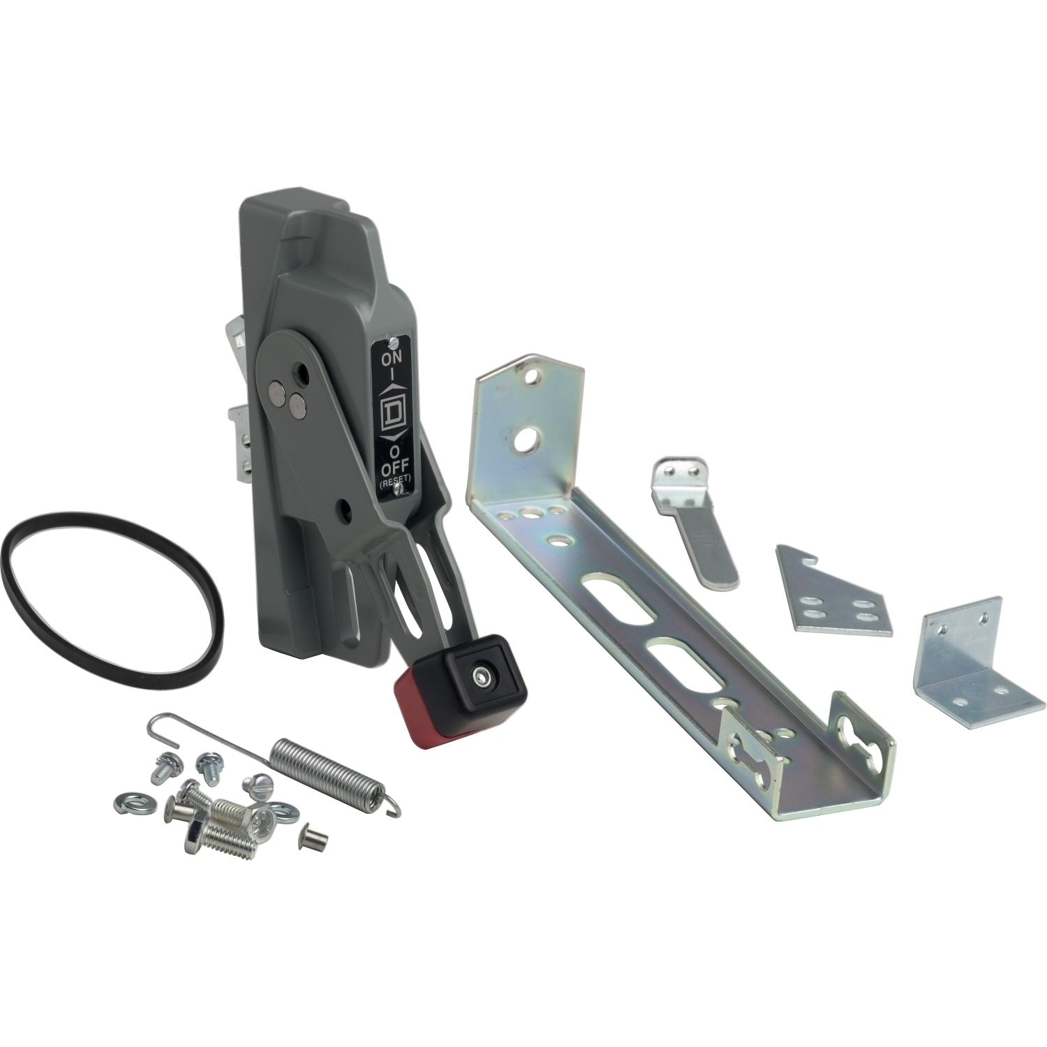 Operating mechanism, flange mounted, variable depth, handle mechanism, 4in handle, NEMA 1, 3R, 4, 12 enclosure