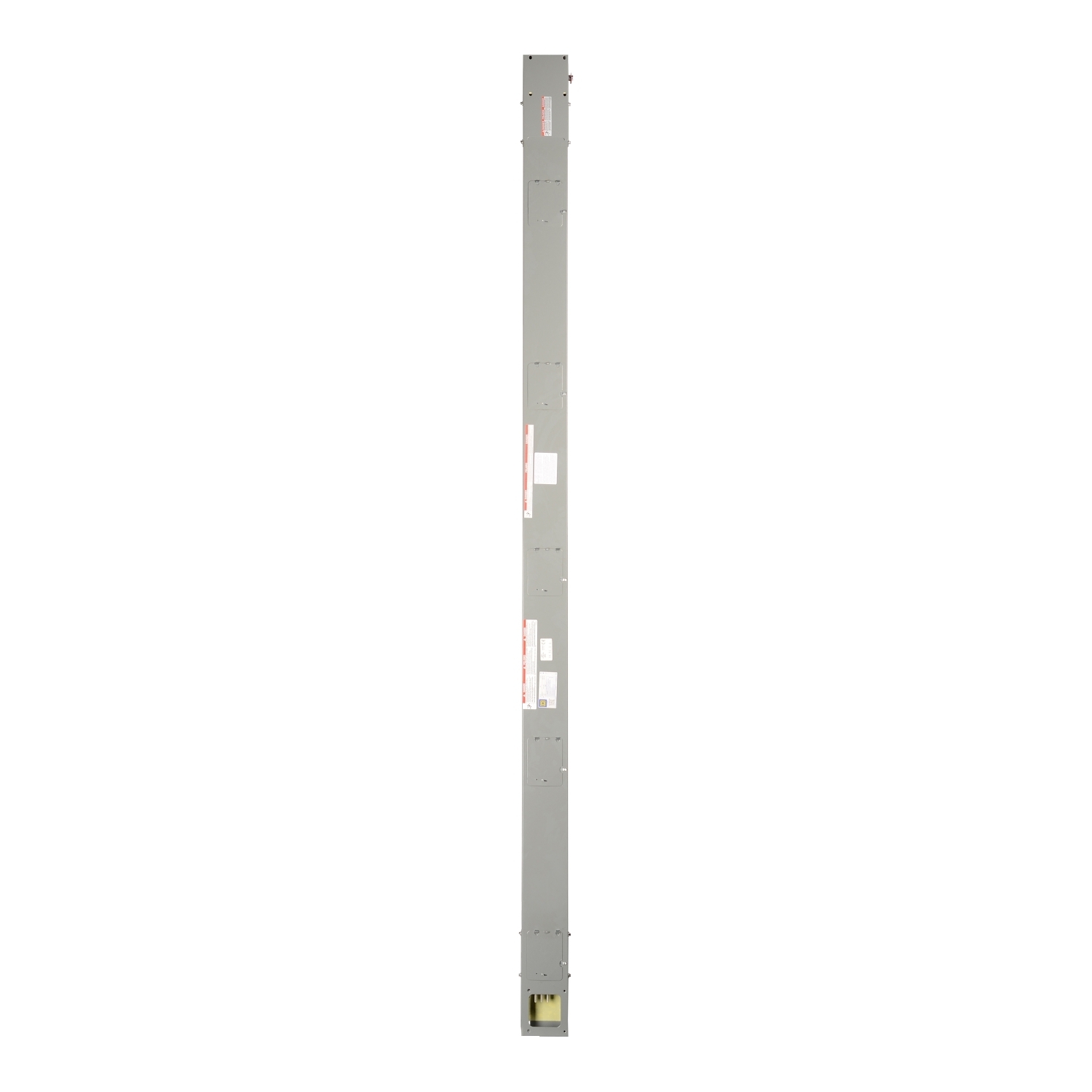 Straight length, I-Line Busway, 600A, 600VAC, 3 phase, 4 wire, integral ground bus, Al, plug in, 10ft