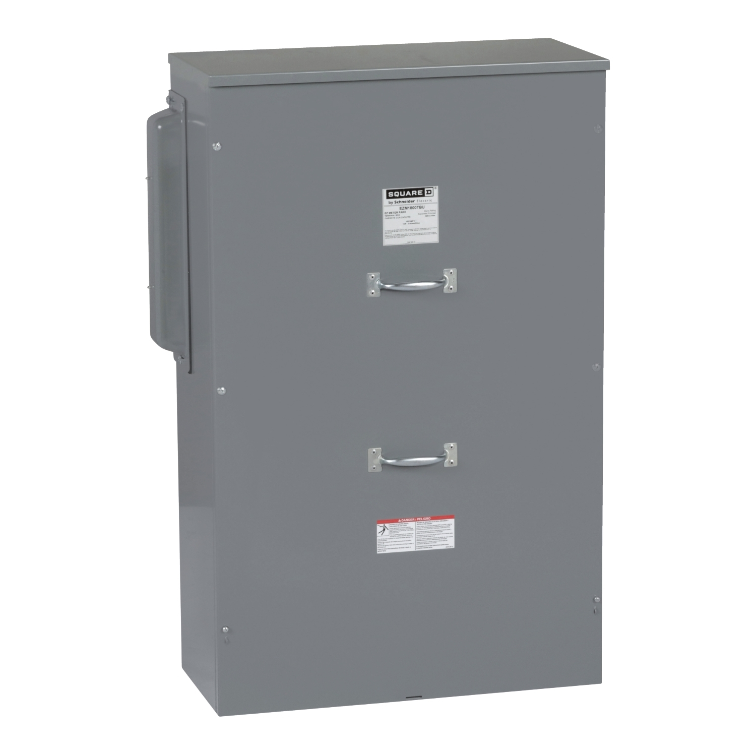 EZM1800TBU Main Unit, EZ Meter Pak, 800 Amp, 120/240V, 1 Phase, 3 Wire, Main Lugs, Terminal Box, UG Service Feed