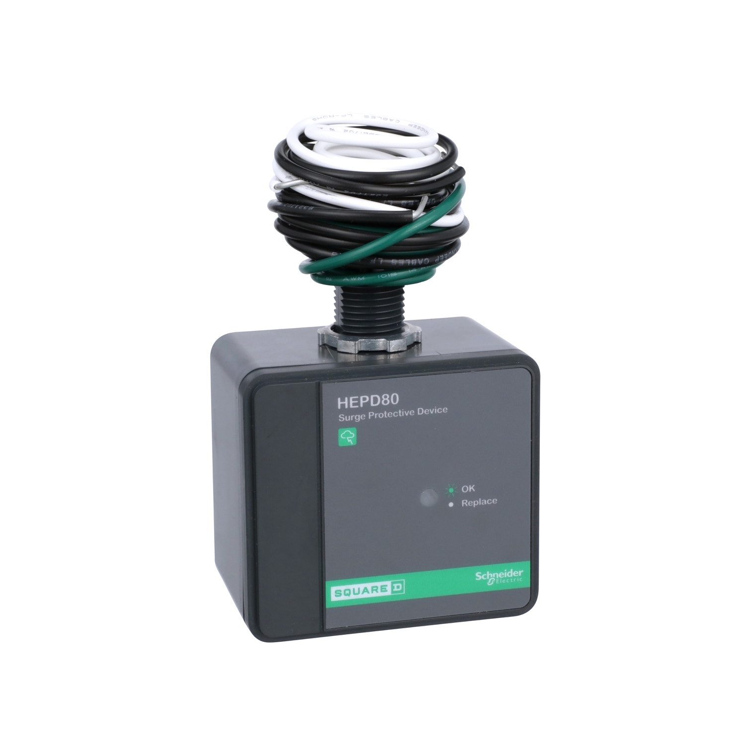 Surge protection device, HEPD, 80kA, 120/240V, 1 phase, 3 wire, SPD type 1