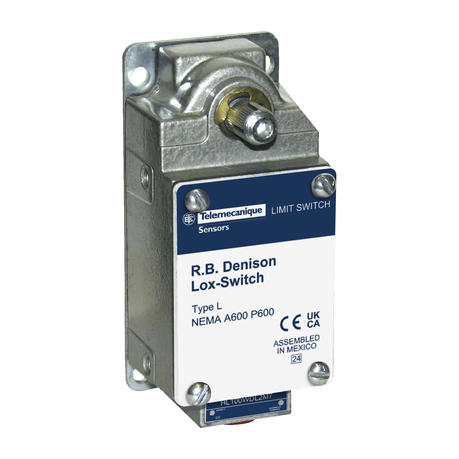 Limit switch, L100/300, L525, 600 V 10amp type l +options