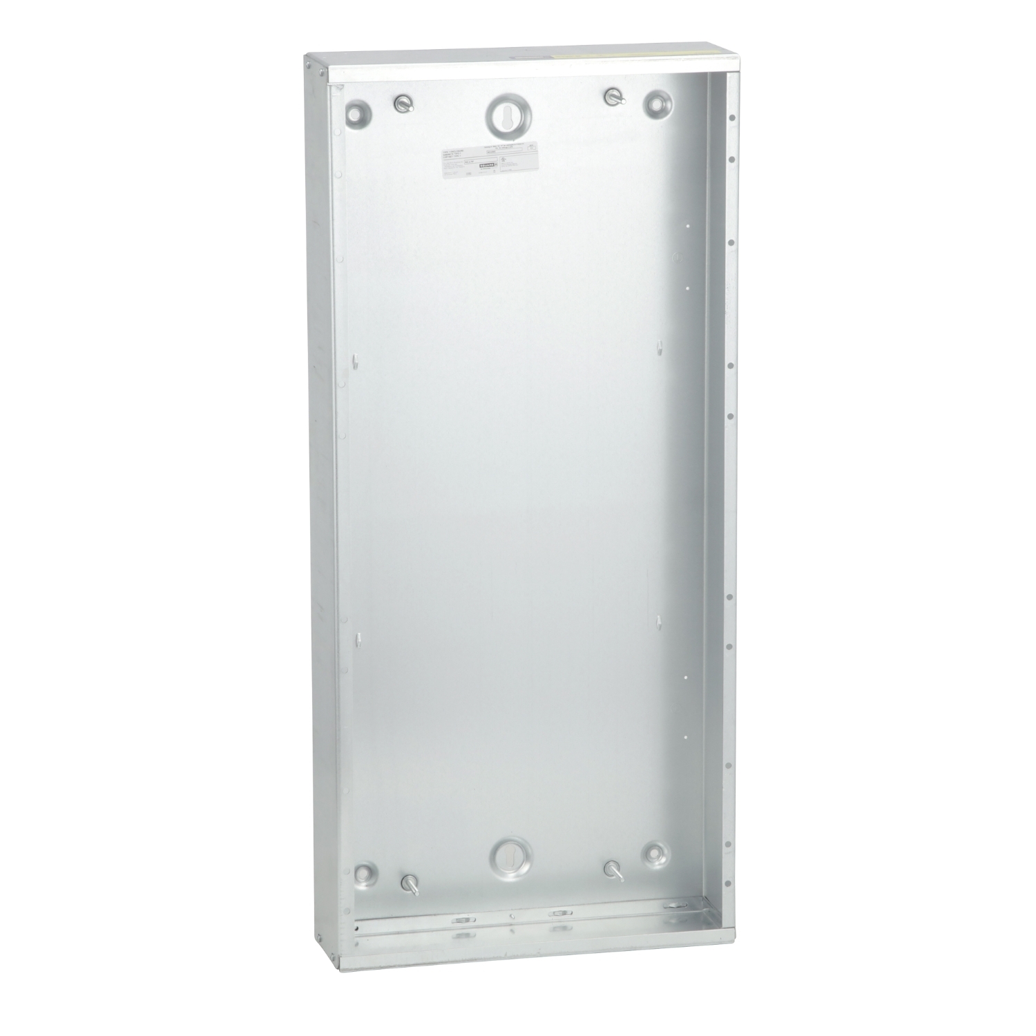 Panelboard enclosure box, NQ/NF, Type 1, blank end walls, 20in W x 44in H x 5.75in D