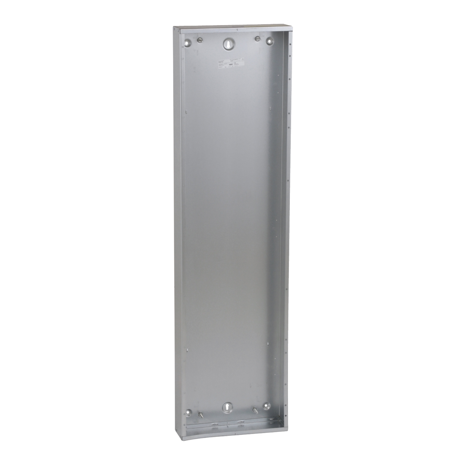 Panelboard enclosure box, NQ/NF, Type 1, blank end walls, 20in W x 74in H x 5.75in D