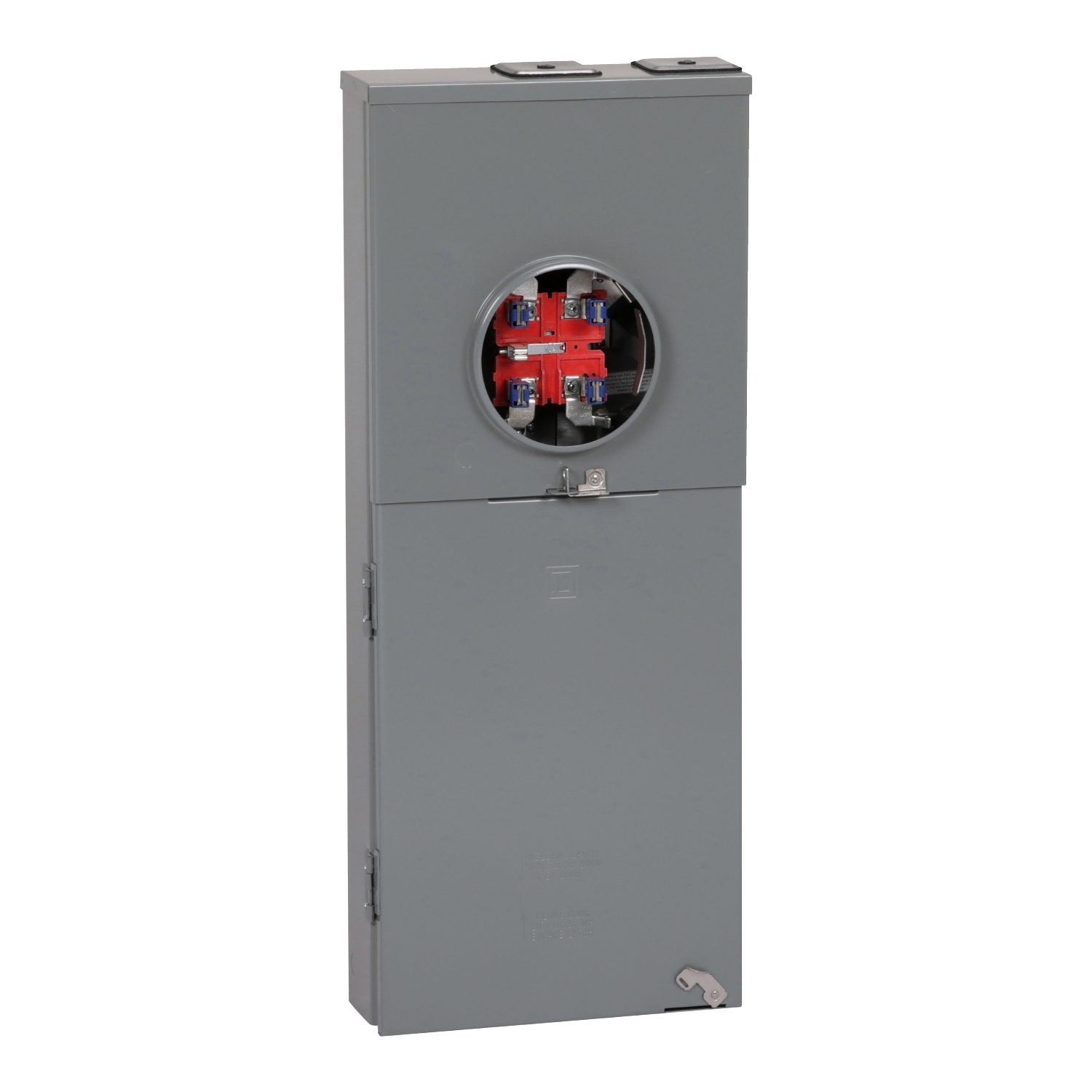 QC816F100CH QO Meter Main, CSED, 100 Amp, 1 Phase, Ringless, Horn, OH, UG, 120/240V, Surface, max 8 Spaces, 16 Circuits