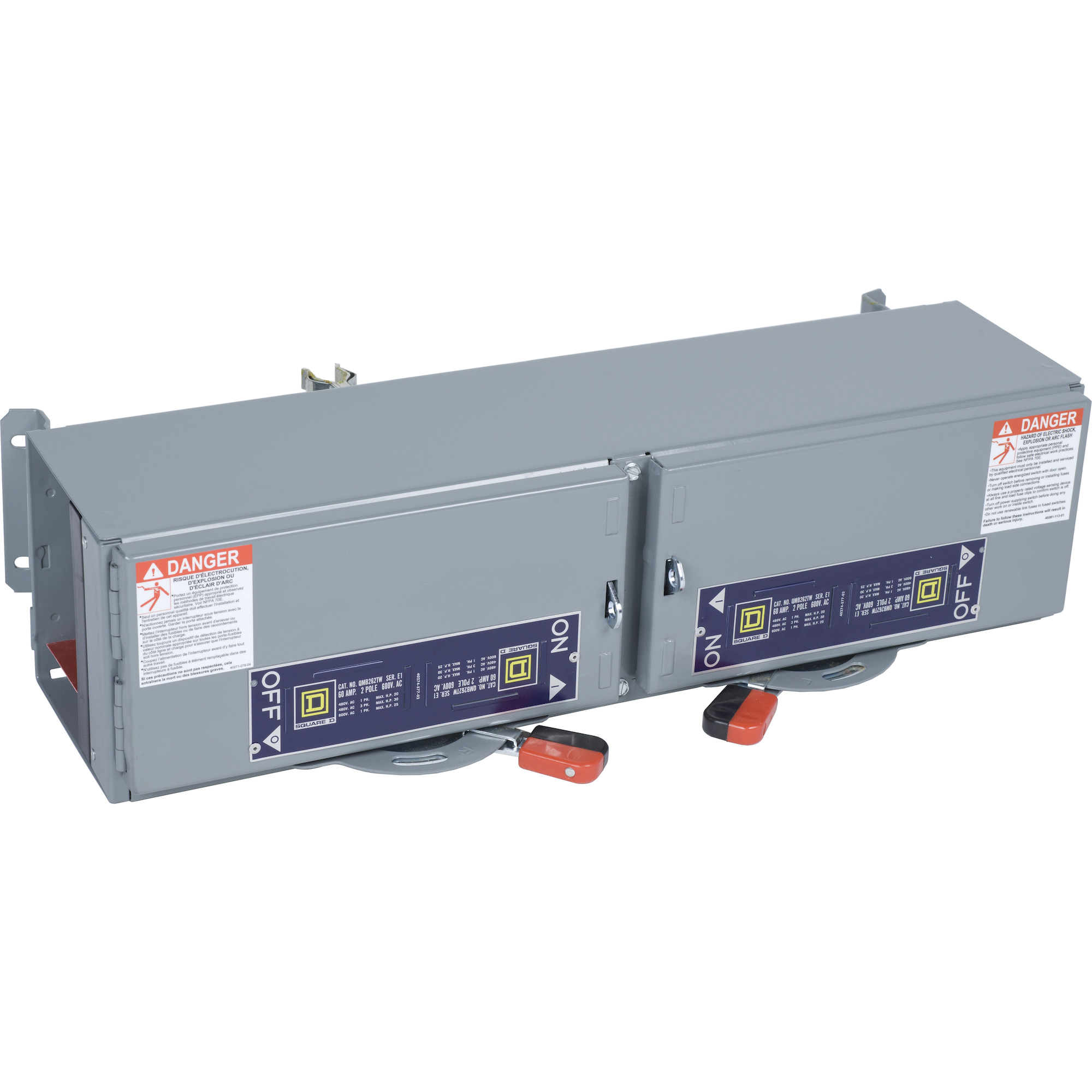 60A-30A 6 Inch 3P 600VAC Fusible Switch