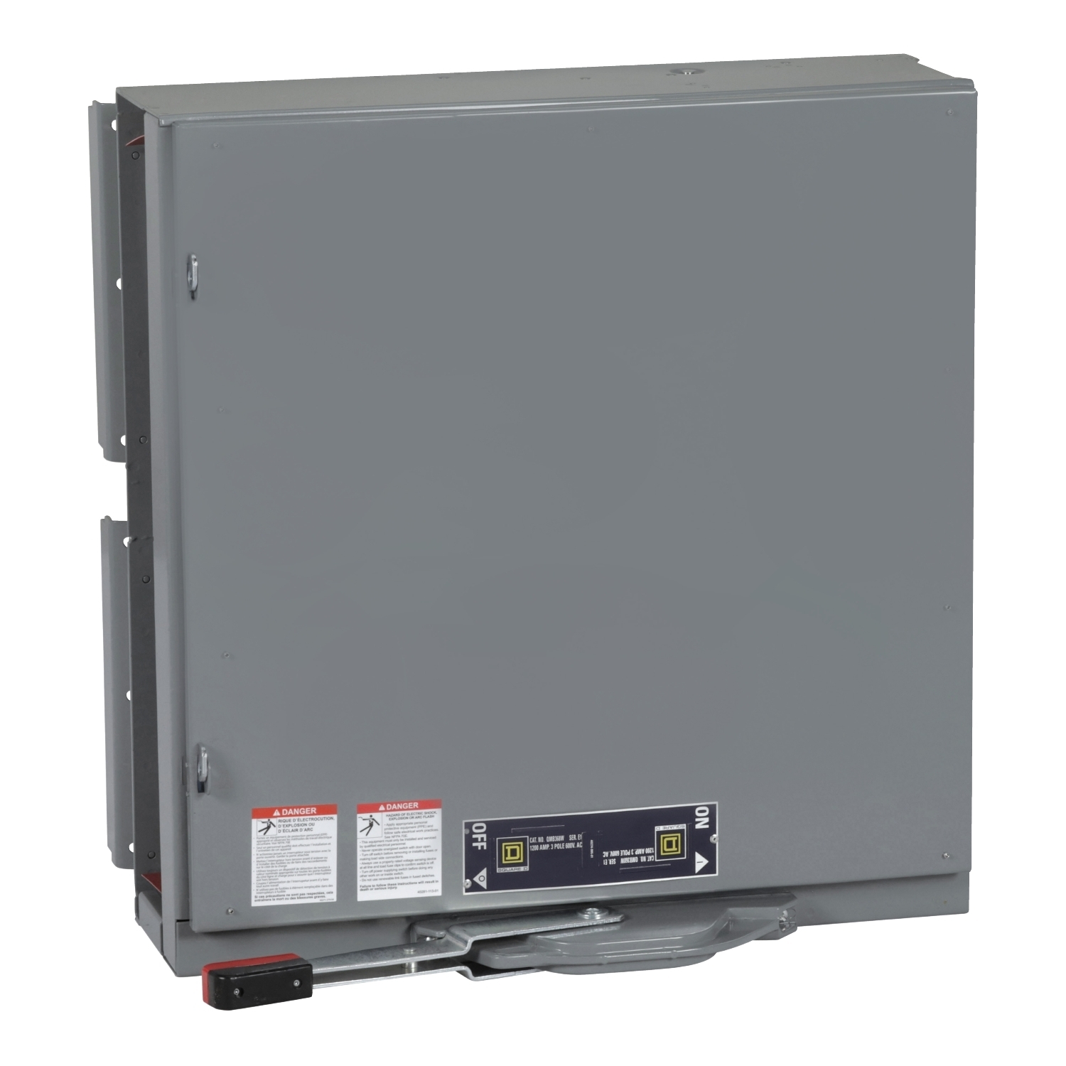Switch unit, QMB fusible panelboards, 1200A, 24 inch, 3 pole, 600VAC max