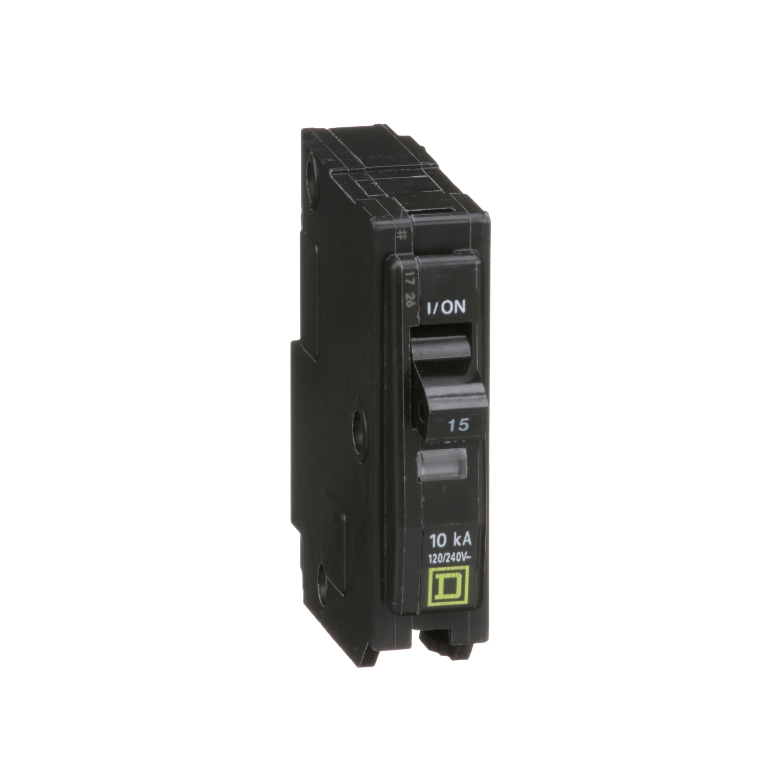 QO115 Miniature Circuit Breaker, 15 Amp, 1 Pole,  120/240V