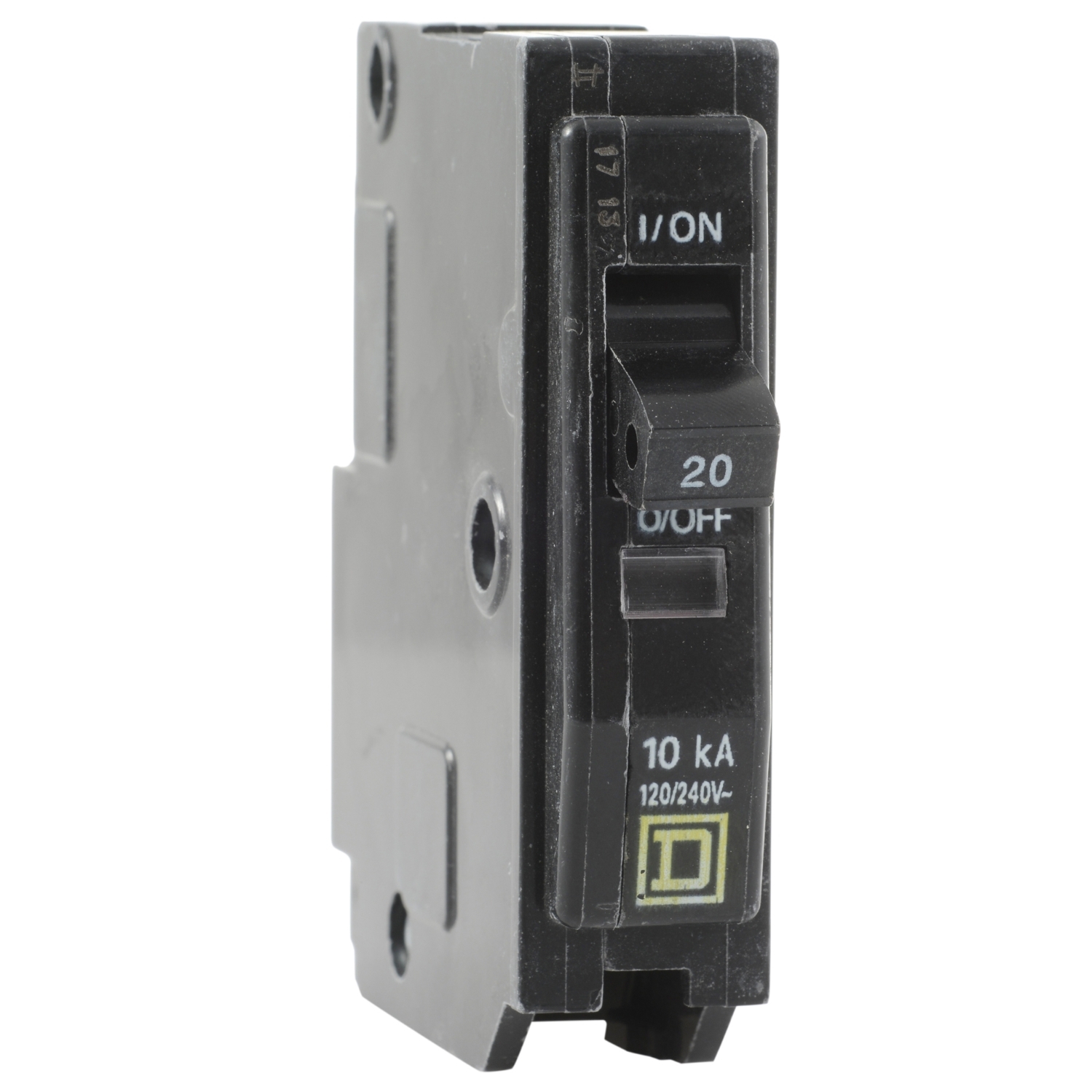 QO120 Miniature Circuit Breaker, 20 Amp, 1 Pole, 120/240V
