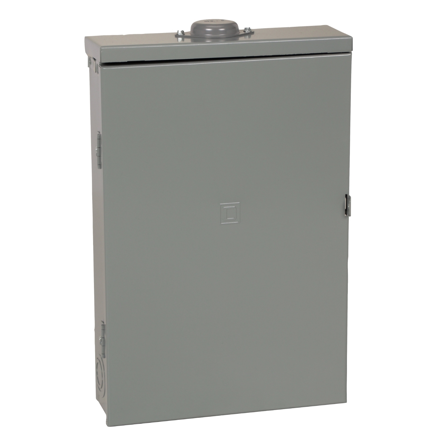 Load center, QO, 1 phase, 24 spaces, 34 circuits, 125A convertible main lugs, PoN, NEMA3R, gnd bar
