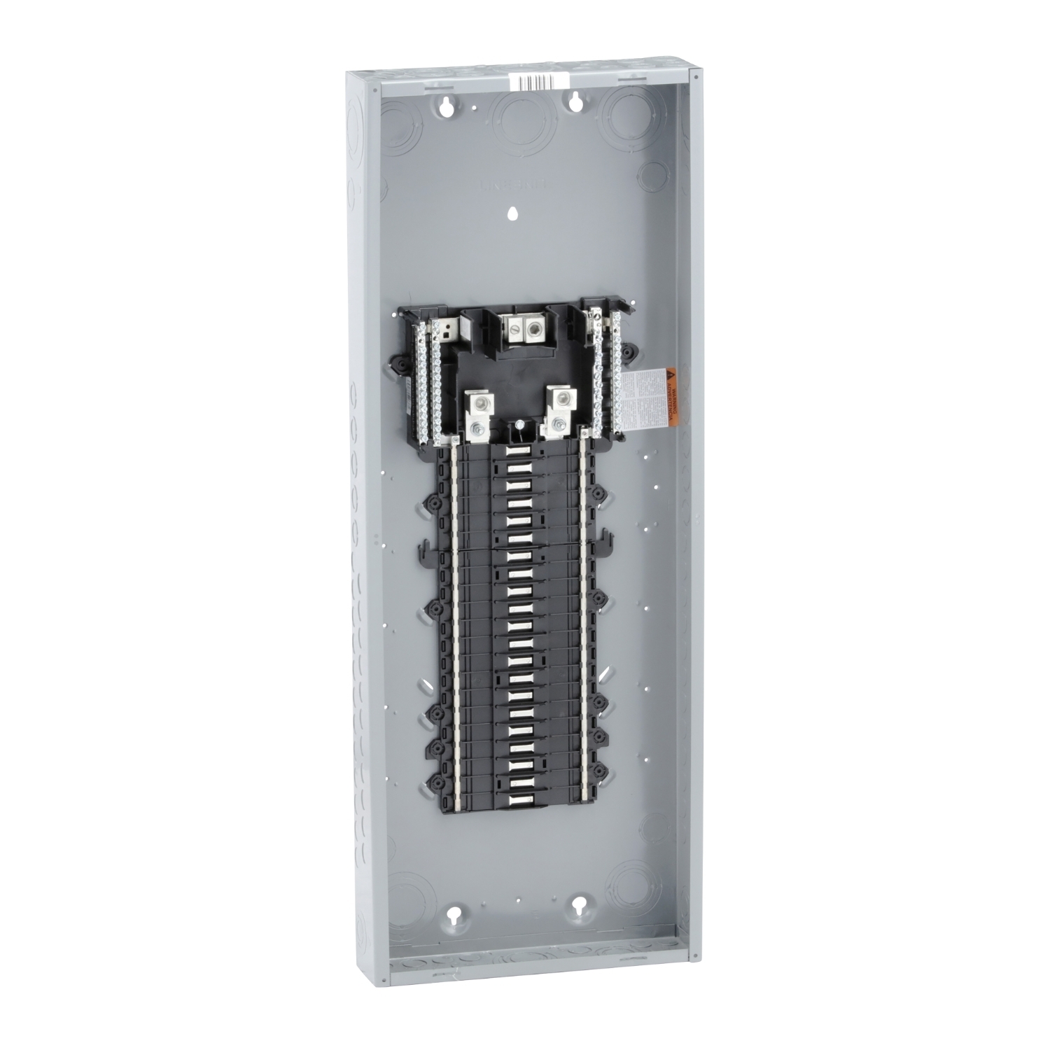 Load center, QO, 1 phase, 42 spaces, 52 circuits, 225A convertible main lugs, PoN, NEMA1, gnd bar