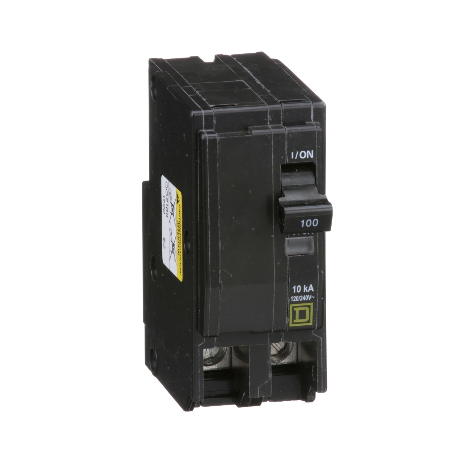 QO2100 Miniature Circuit Breaker, 100 Amp, 2 Pole, 120/240V