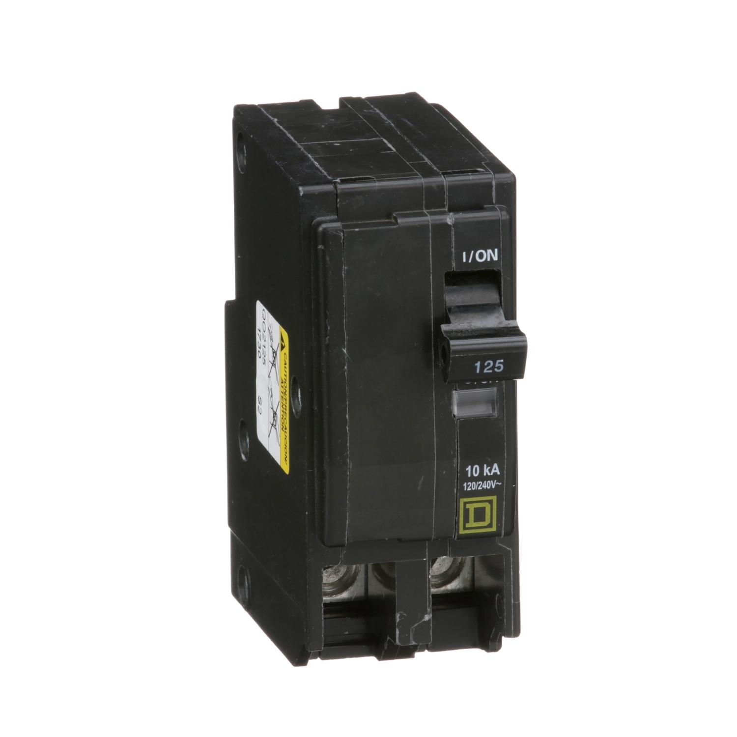 QO2125 Miniature Circuit Breaker, 125 Amp, 2 Pole, 120/240V