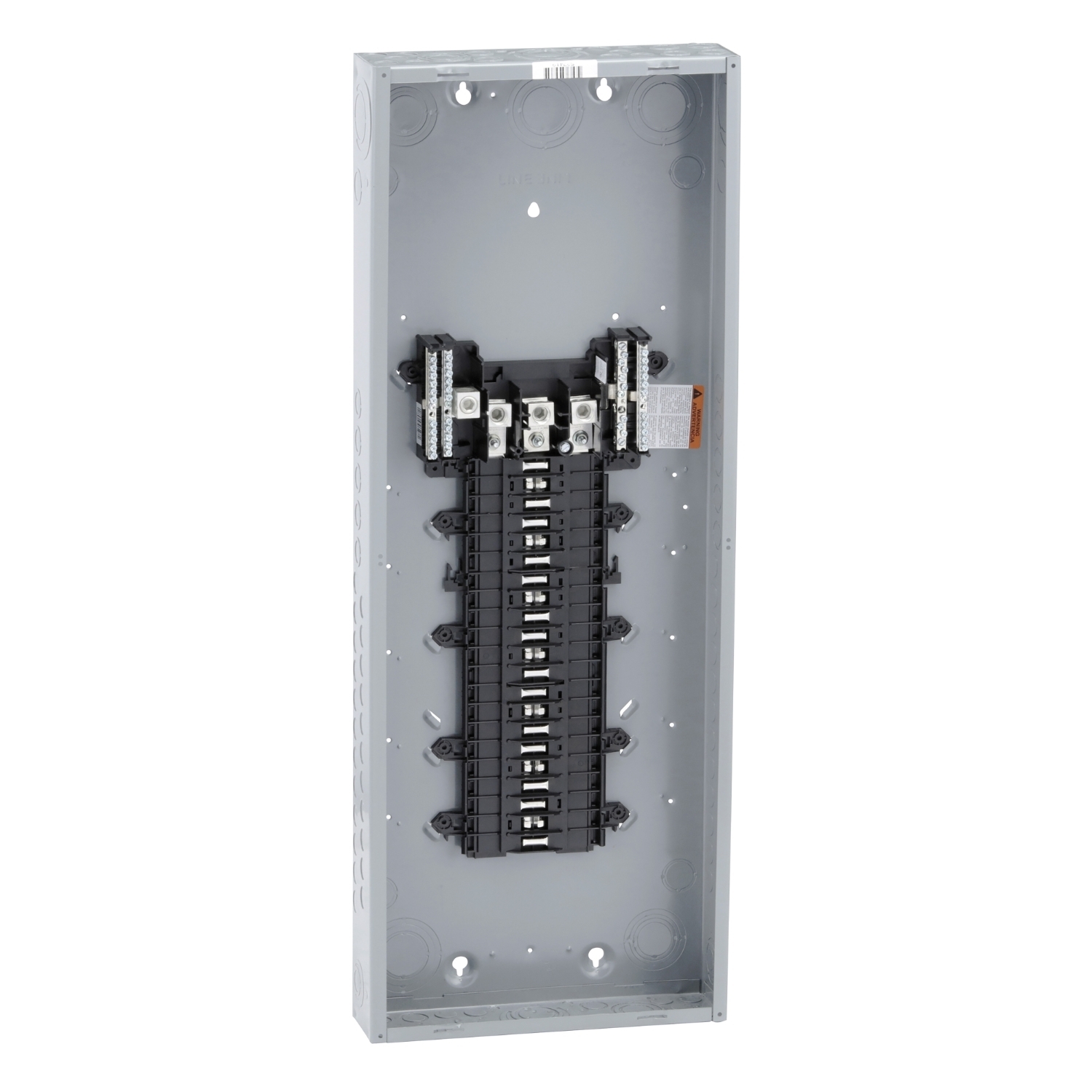 Load center, QO, 3 phase, 42 spaces, 42 circuits, 225A fixed main lugs, NEMA1, gnd bar