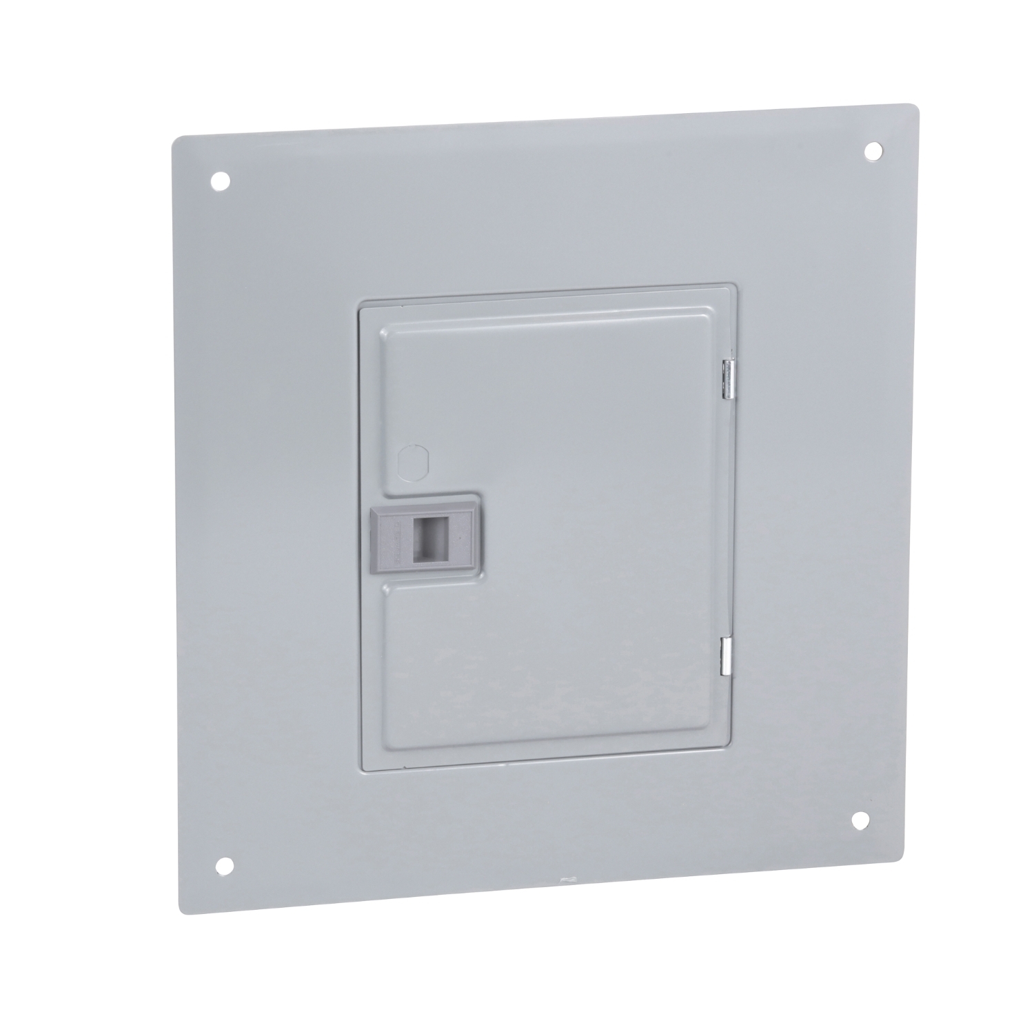 Replacement cover, QO, for 12 space load center, flush, gray