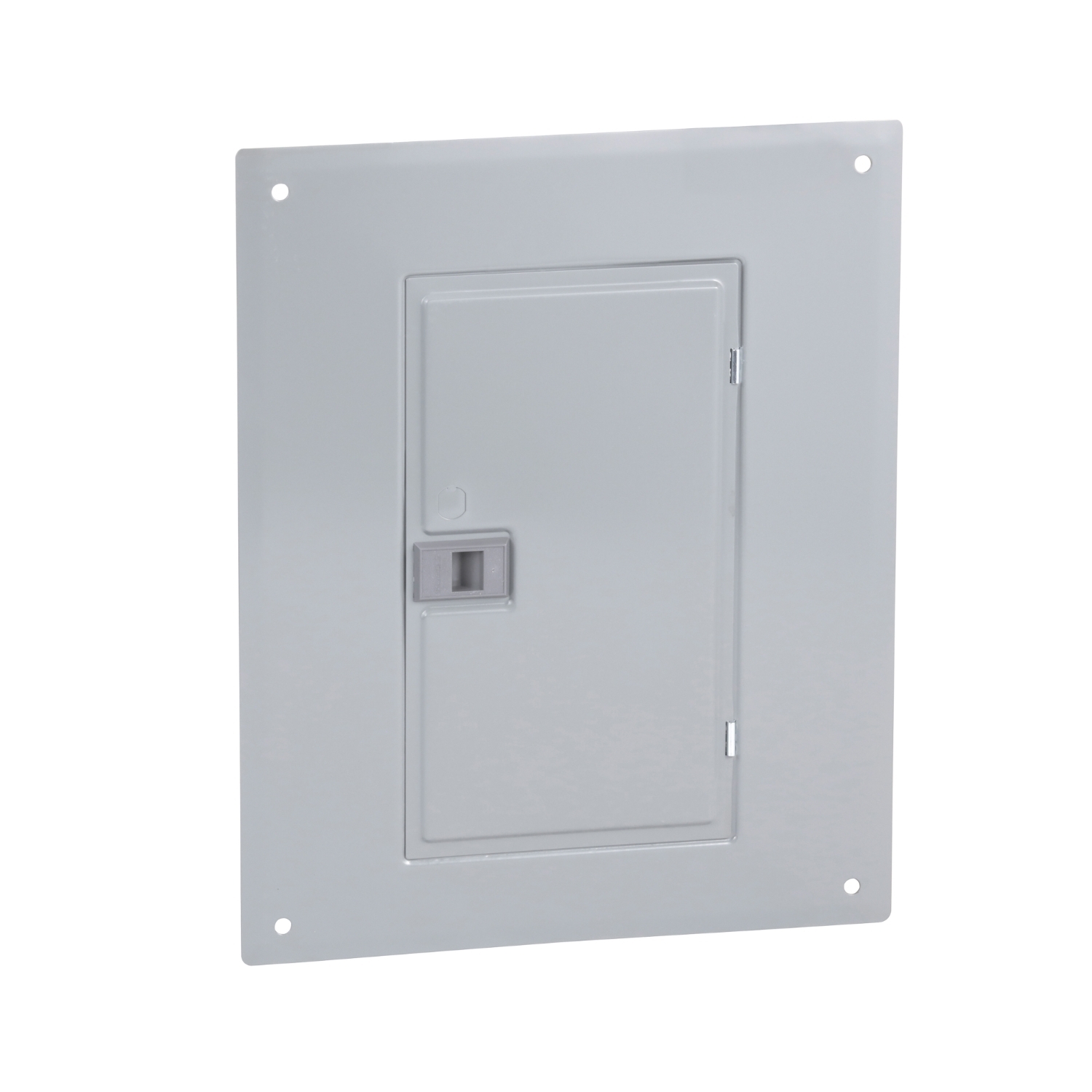 Replacement cover, QO, for 16 space load center, flush, gray