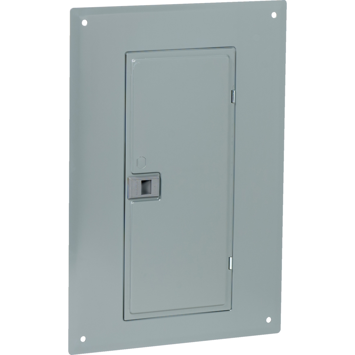 Replacement cover, QO, for 24 space load center, combination flush and surface, gray