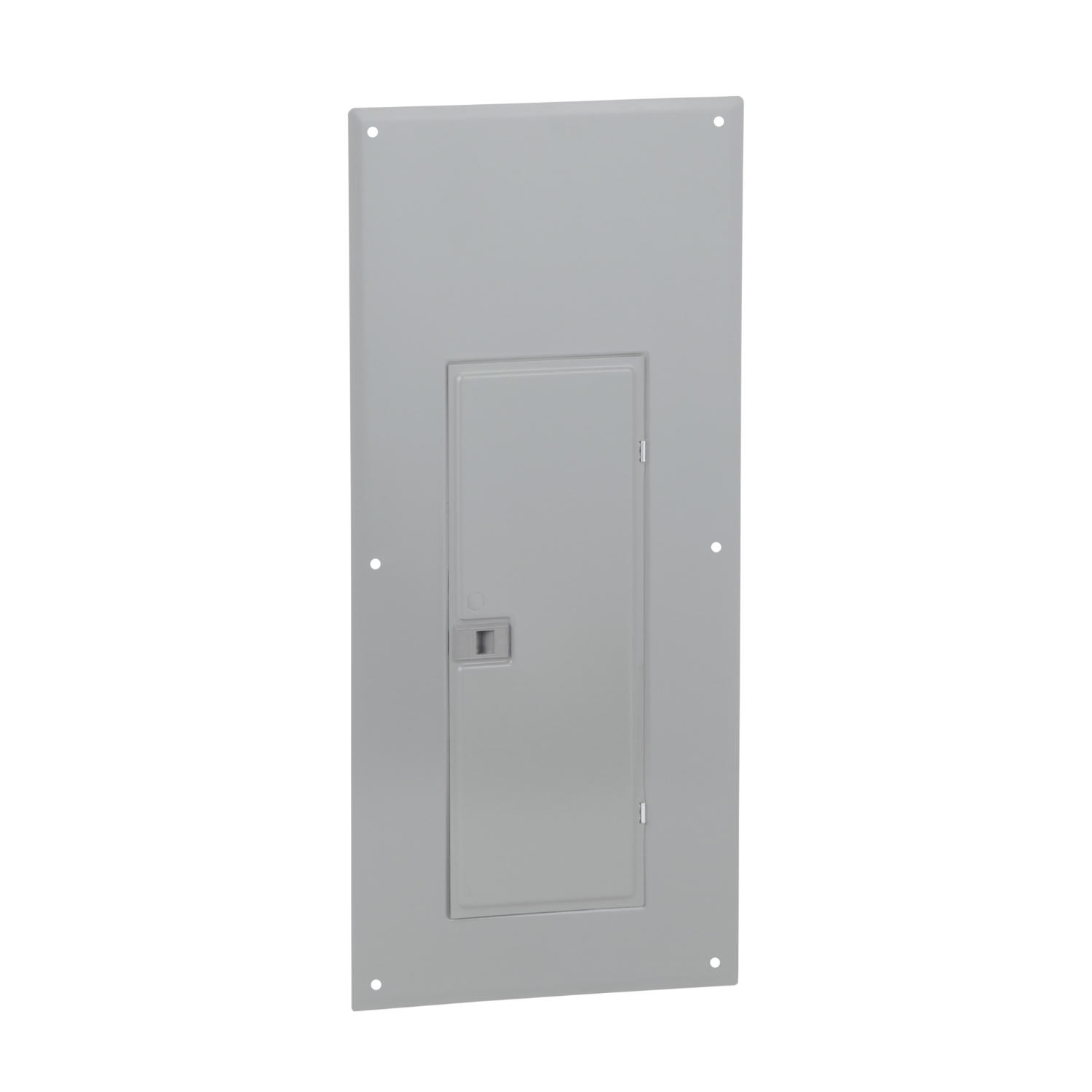 Replacement cover, QO, for 40 space load center, flush, gray