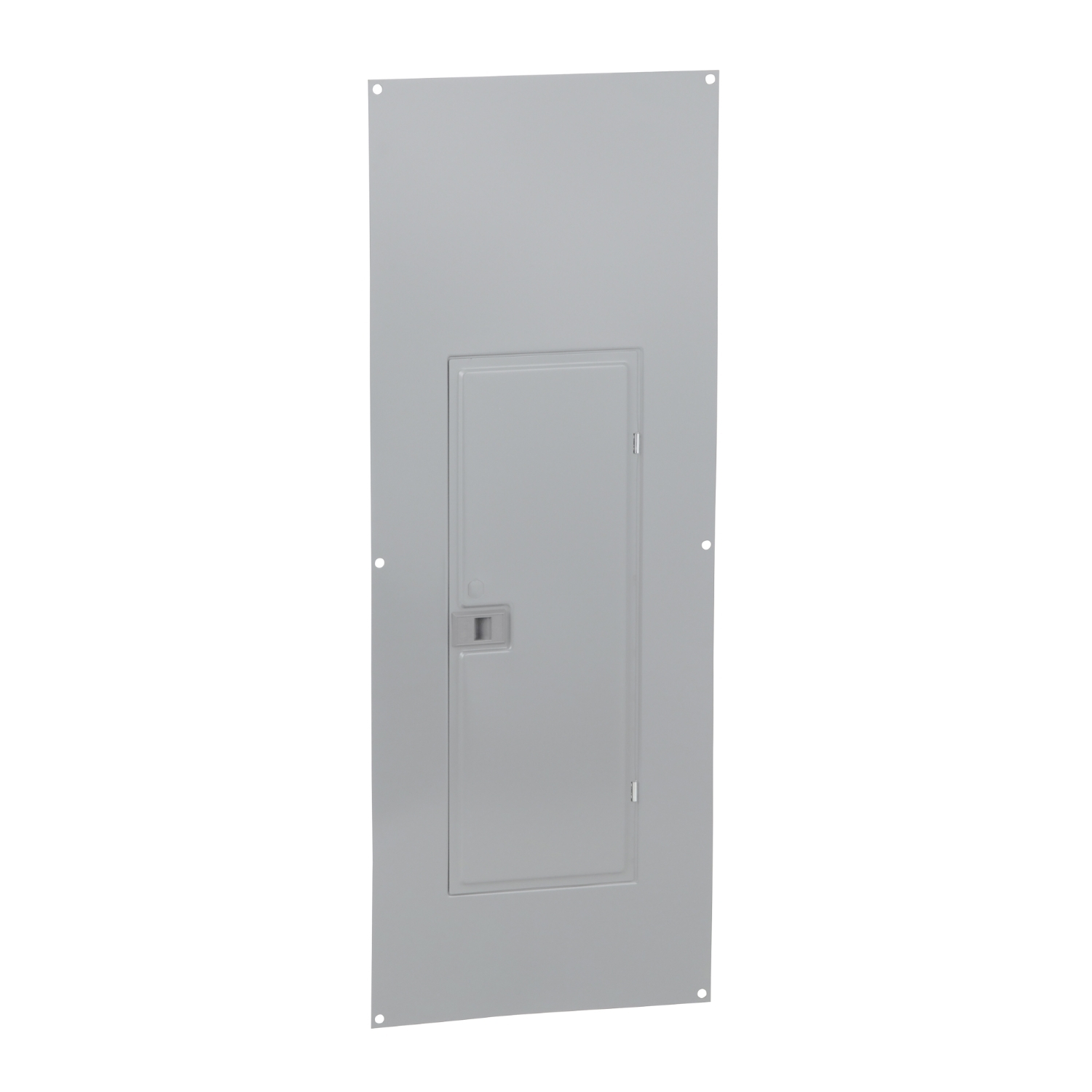 Replacement cover, QO, for 42 space load center, surface, gray