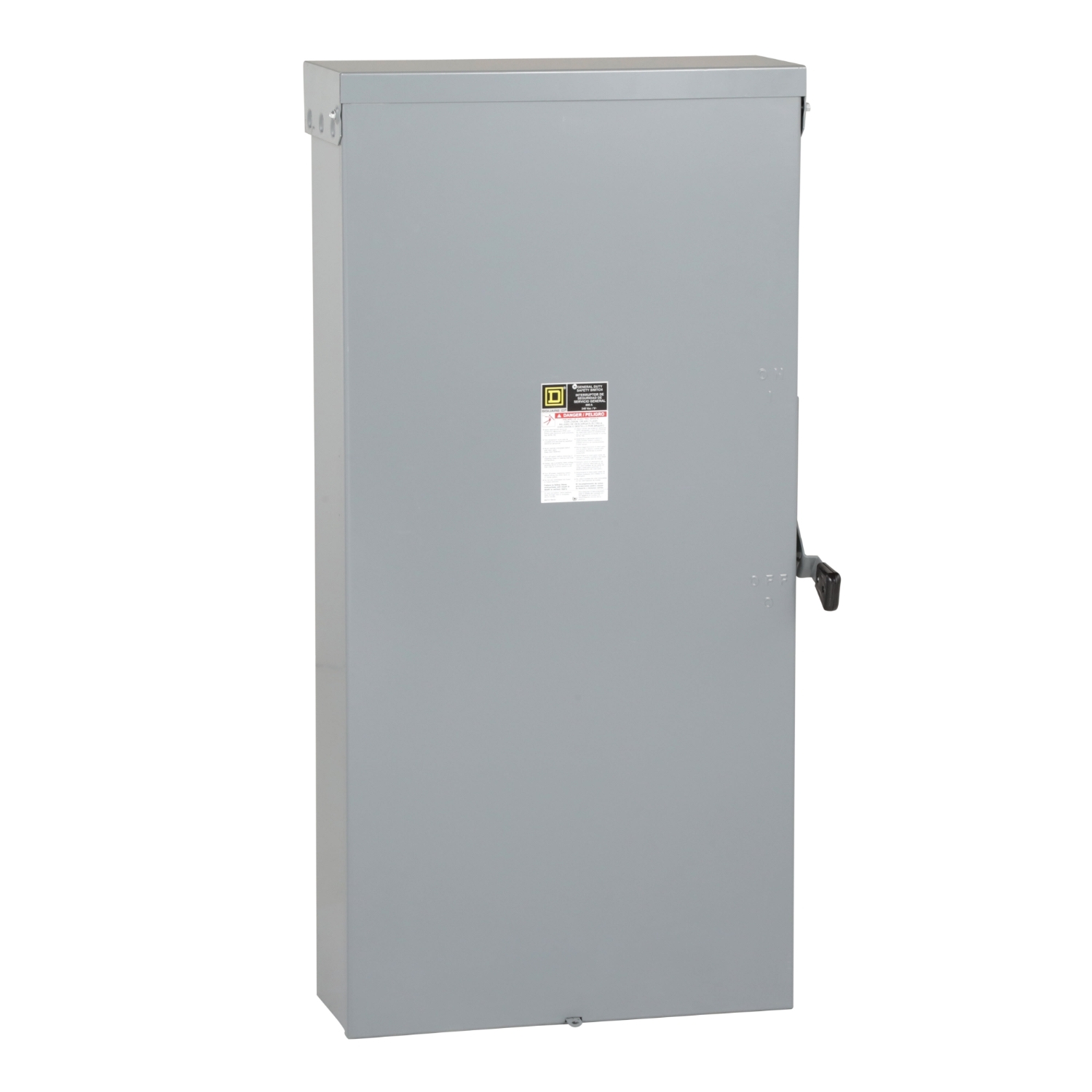 Safety switch, general duty, fusible, 3 pole, 4 wire, 240VAC, 800A, Type 3R, with neutral