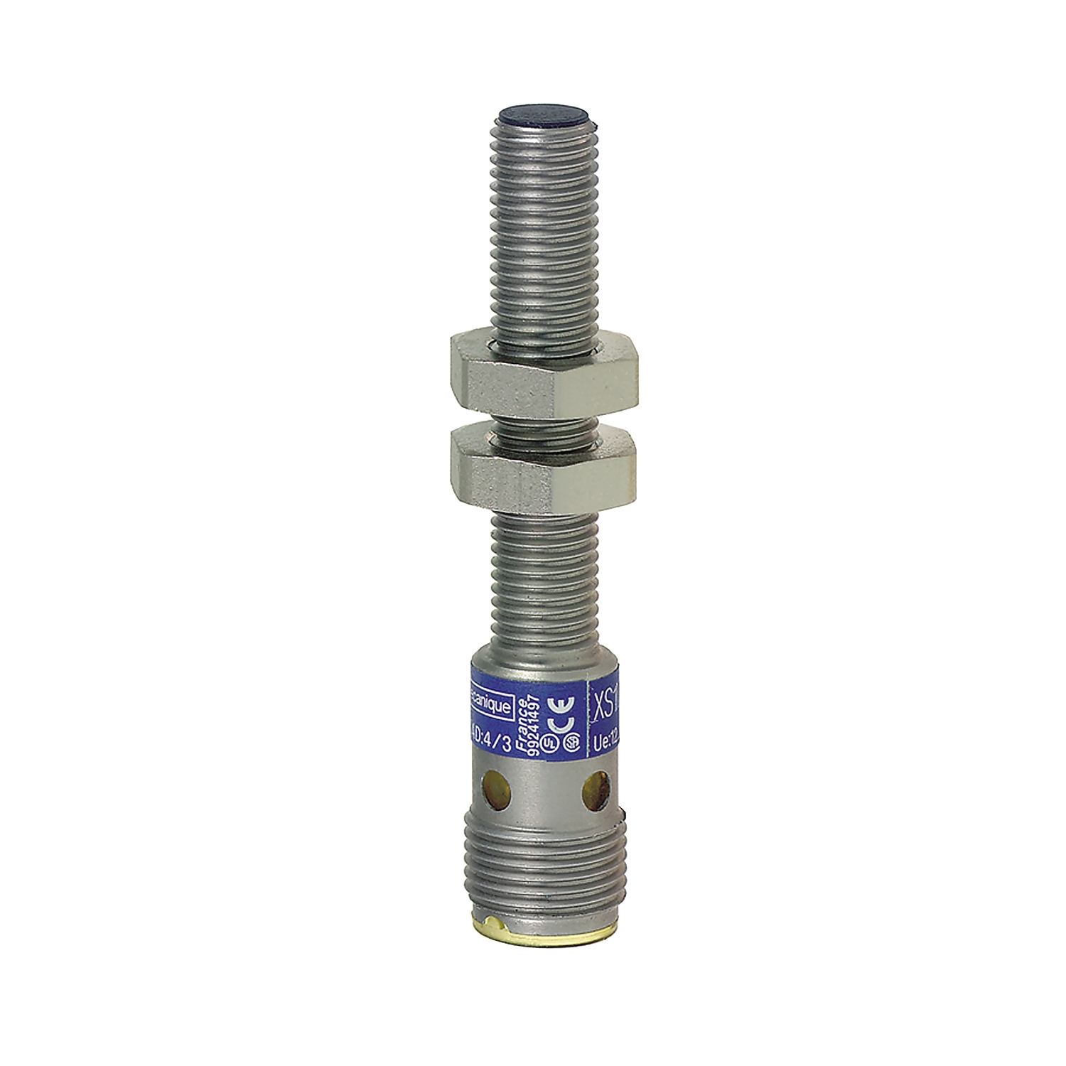 Inductive proximity sensors XS, inductive sensor XS1 M8, L61mm, stainless, Sn1mm, 24...240VAC/DC, 1/2"