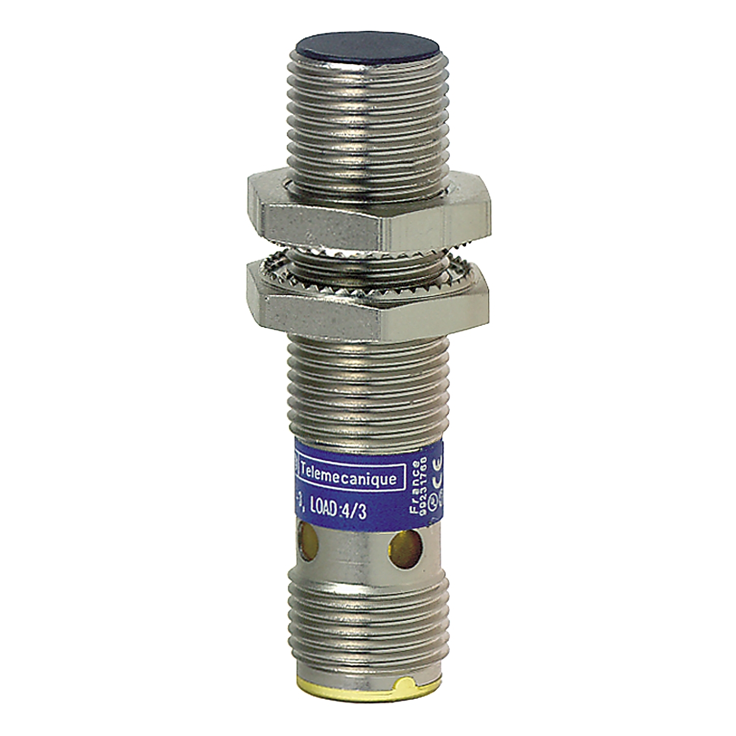 Inductive proximity sensors XS, inductive sensor XS1 M12, L50mm, brass, Sn4mm, 12...24 VDC, M12