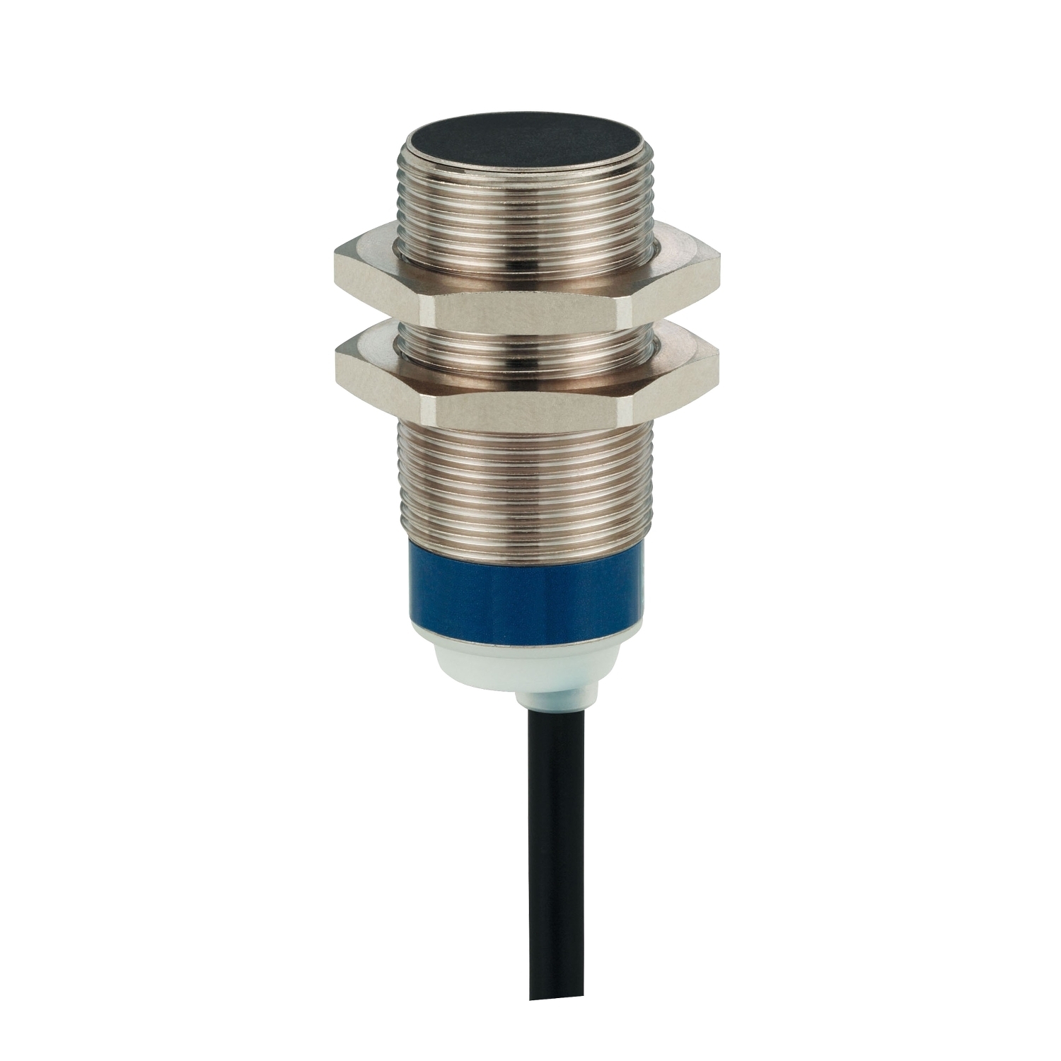 Inductive proximity sensors XS, inductive sensor XS5 M18, L39mm, brass, Sn5mm, 12...24 VDC, cable 2 m