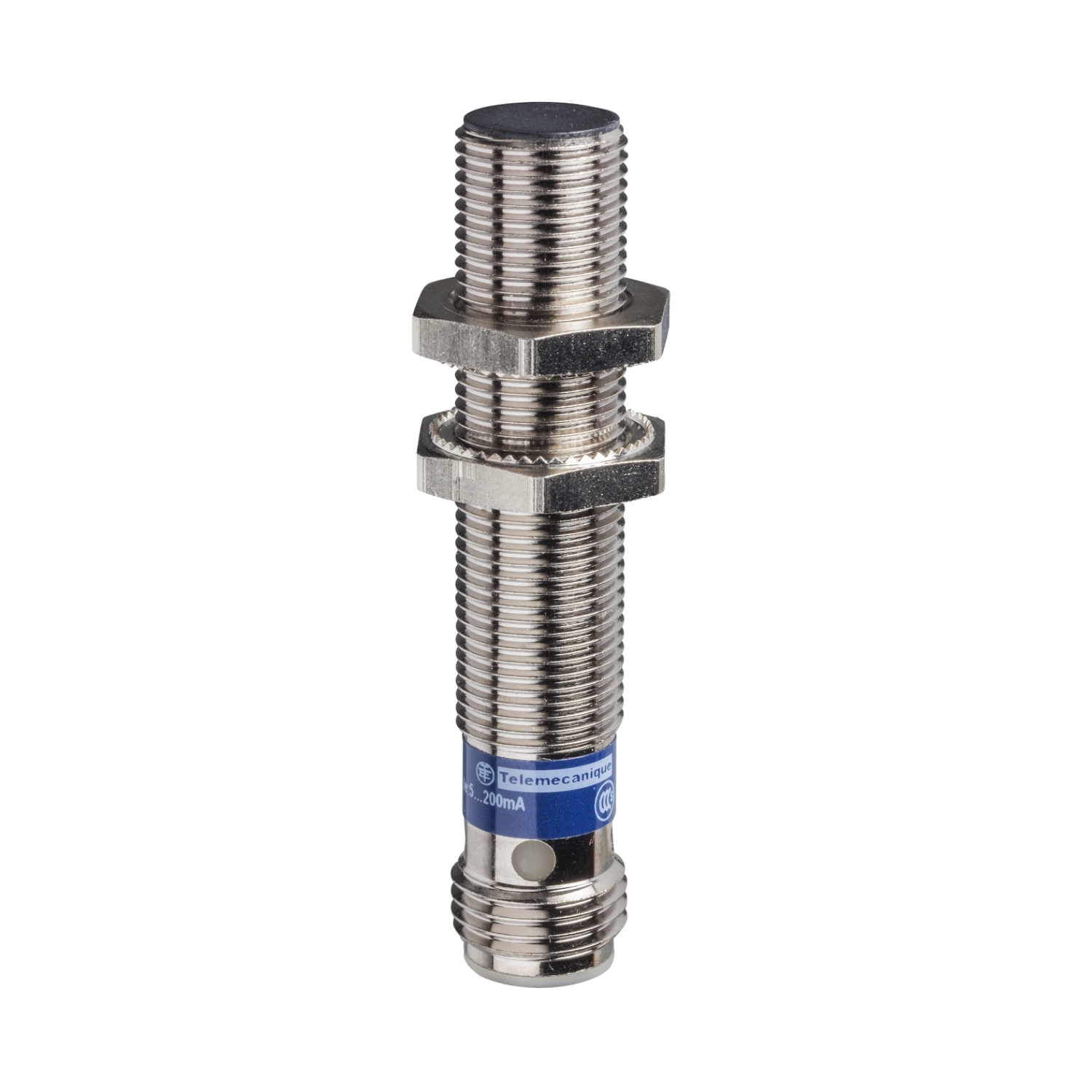 Inductive proximity sensors XS, inductive sensor XS6 M12, L61mm, brass, Sn4mm, 24...240VAC/DC, 1/2"
