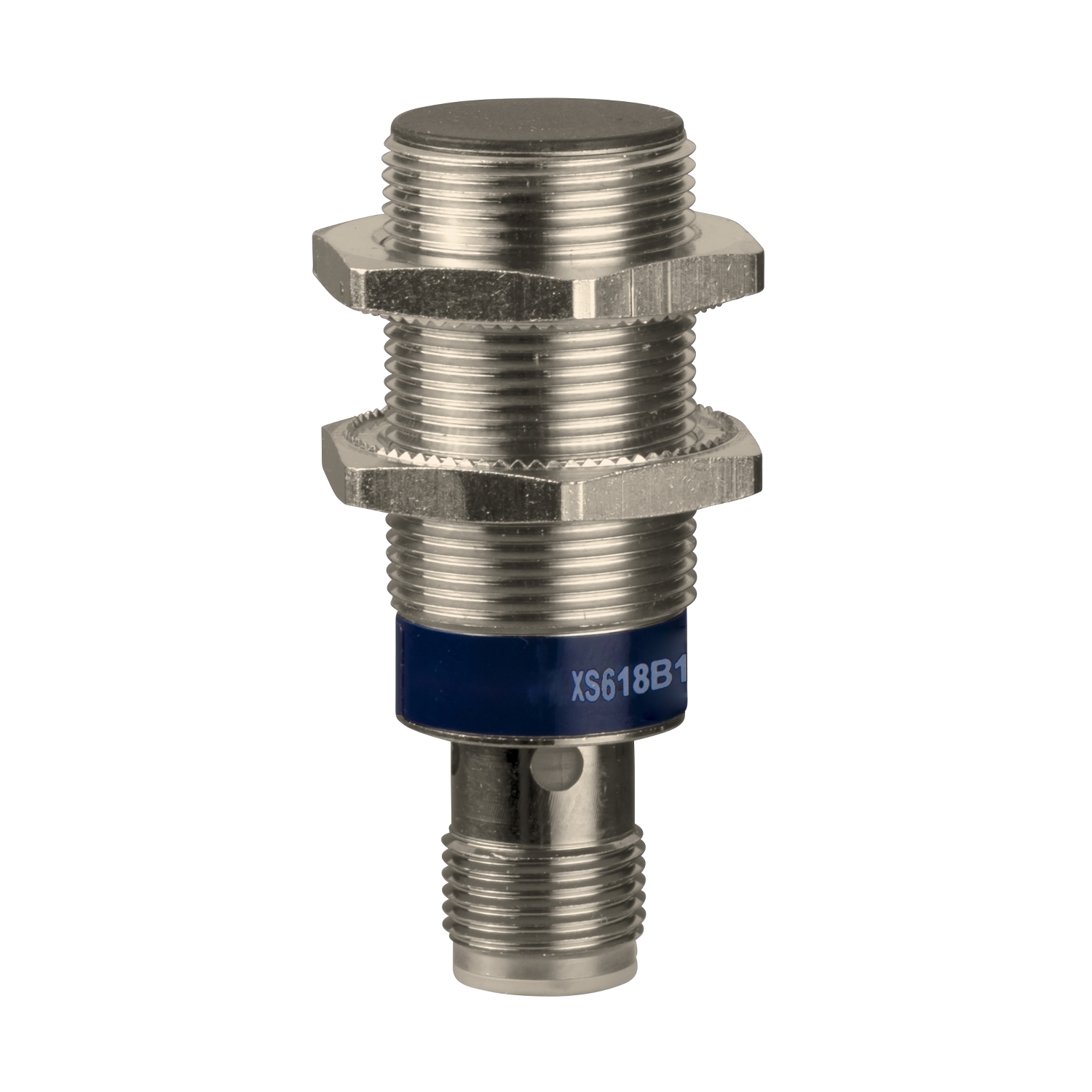 Inductive proximity sensors XS, inductive sensor XS6 M18, L73mm, brass, Sn8mm, 24...240VAC/DC, 1/2"