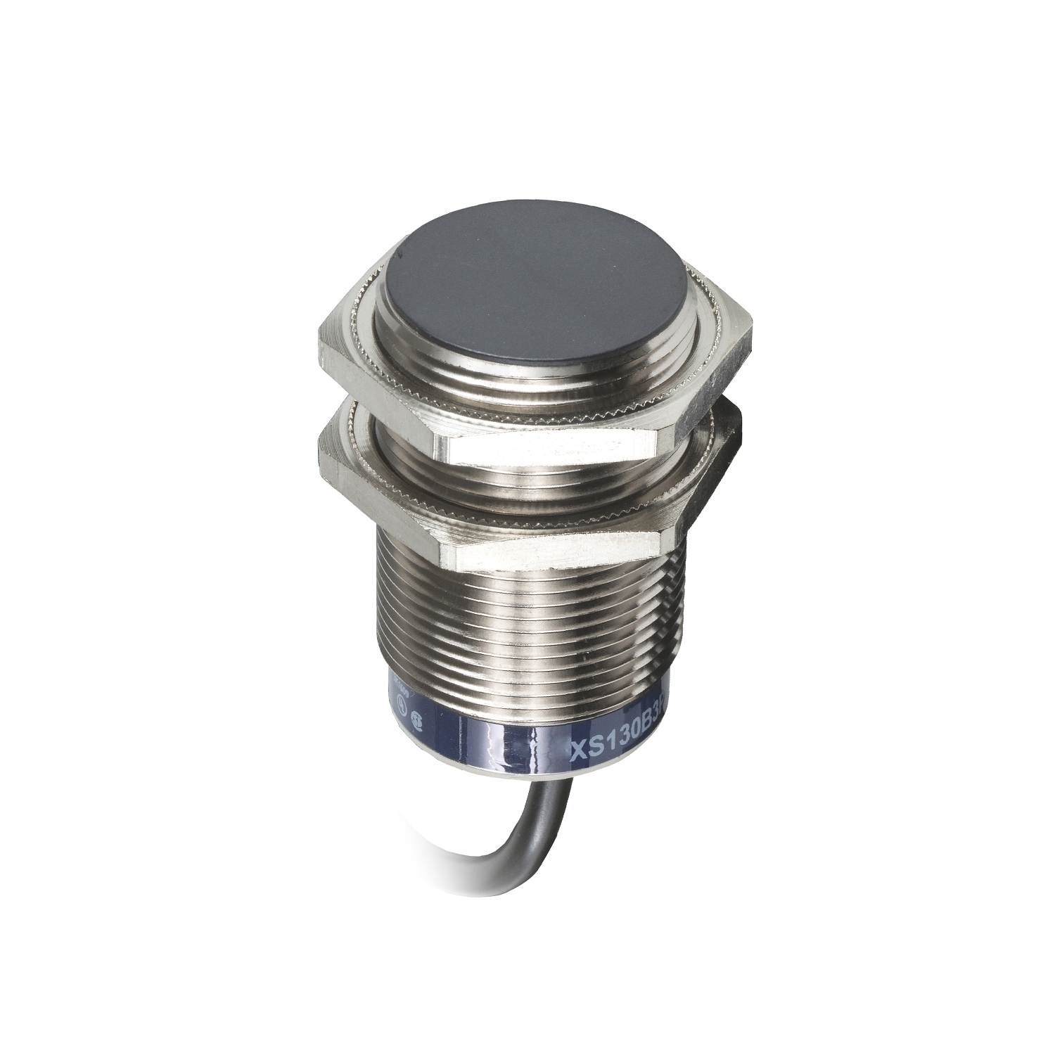 Inductive proximity sensors XS, inductive sensor XS6 M30, L62mm, brass, Sn15mm, 12...48 VDC, cable 2 m