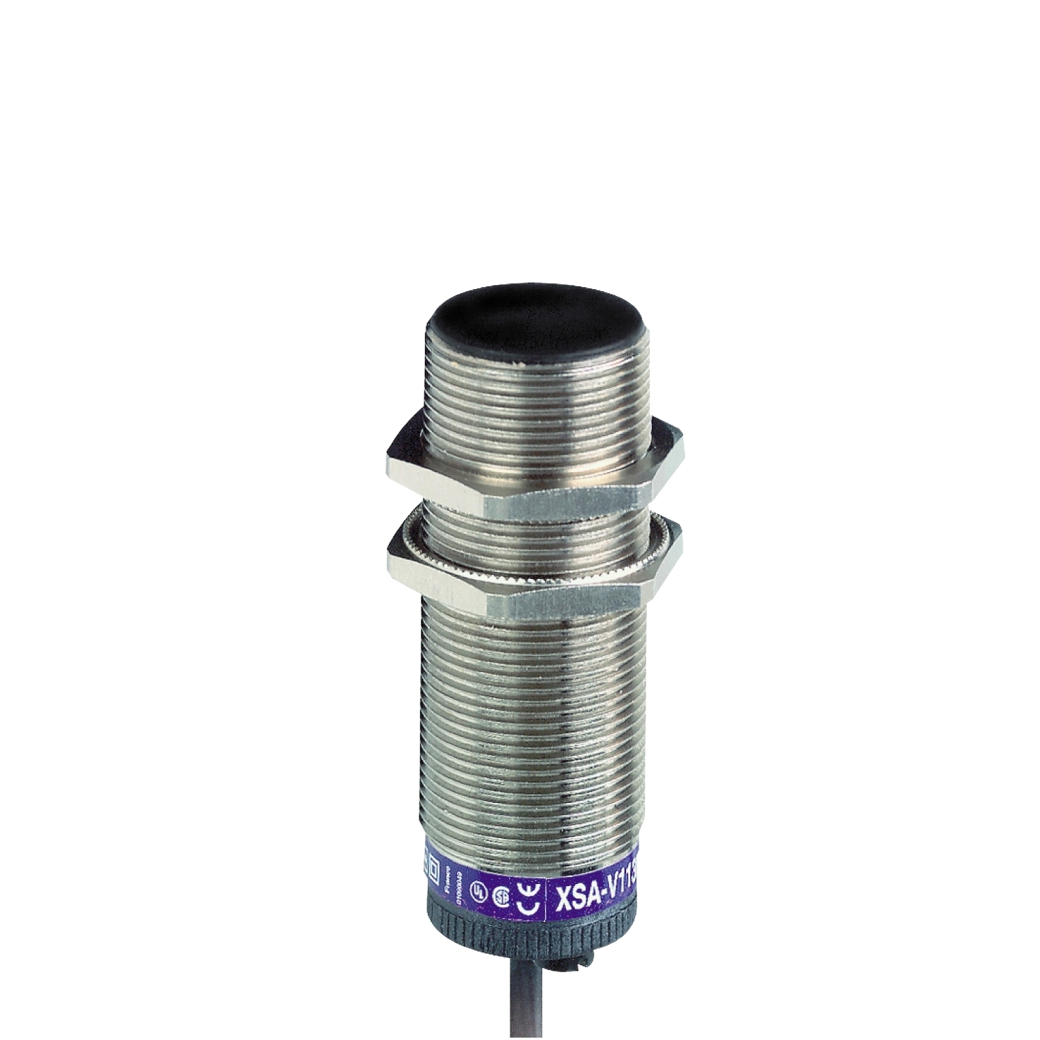 Inductive proximity sensors XS, Rotation monitoring, M30, Sn10mm, 120...3000c/mn, 24...240VAC/DC, cable 2 m