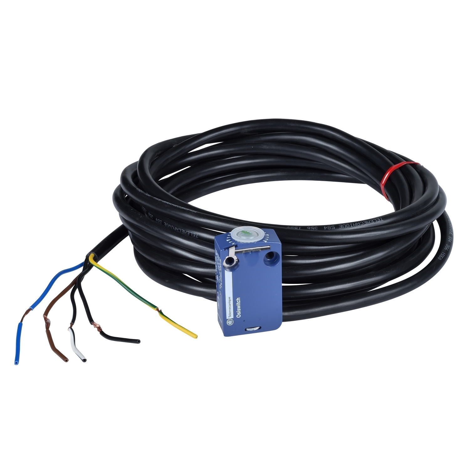 Limit switch body, Limit switches XC Standard, ZCMD, 1NC+1 NO, silver, snap action, connection, 2 m