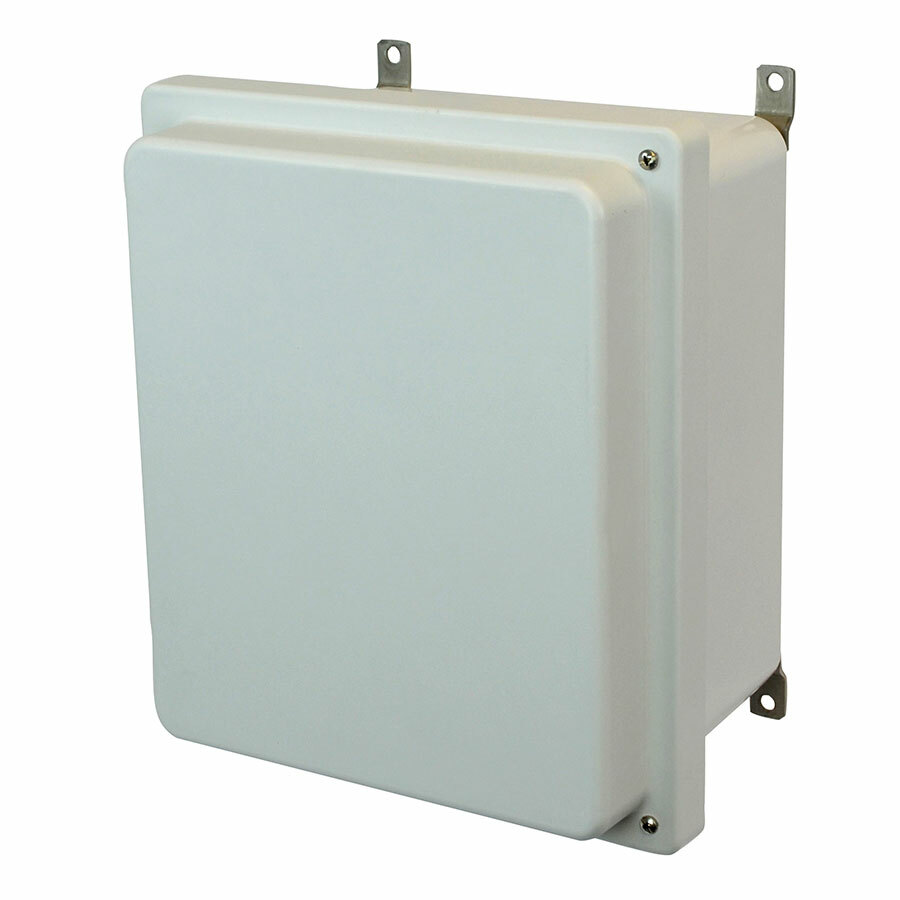 12x10x6 ENCLOSURE RAISED HINGED SCR CVR