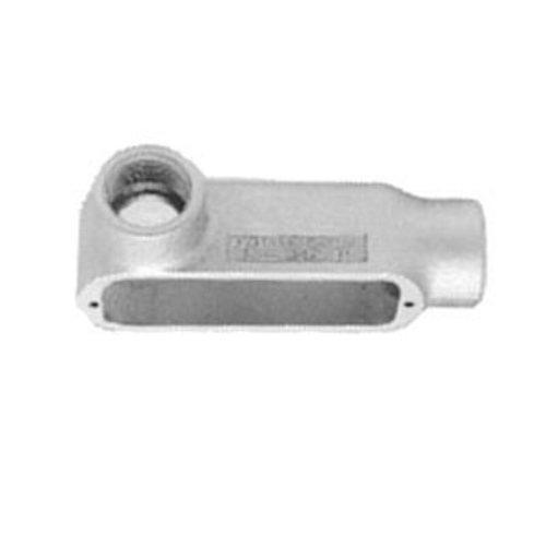 Type LL Conduit Body, 3 inch, Malleable Iron, Triple-Coat (Zinc Electroplate/Chromate/Epoxy Powder Coat)
