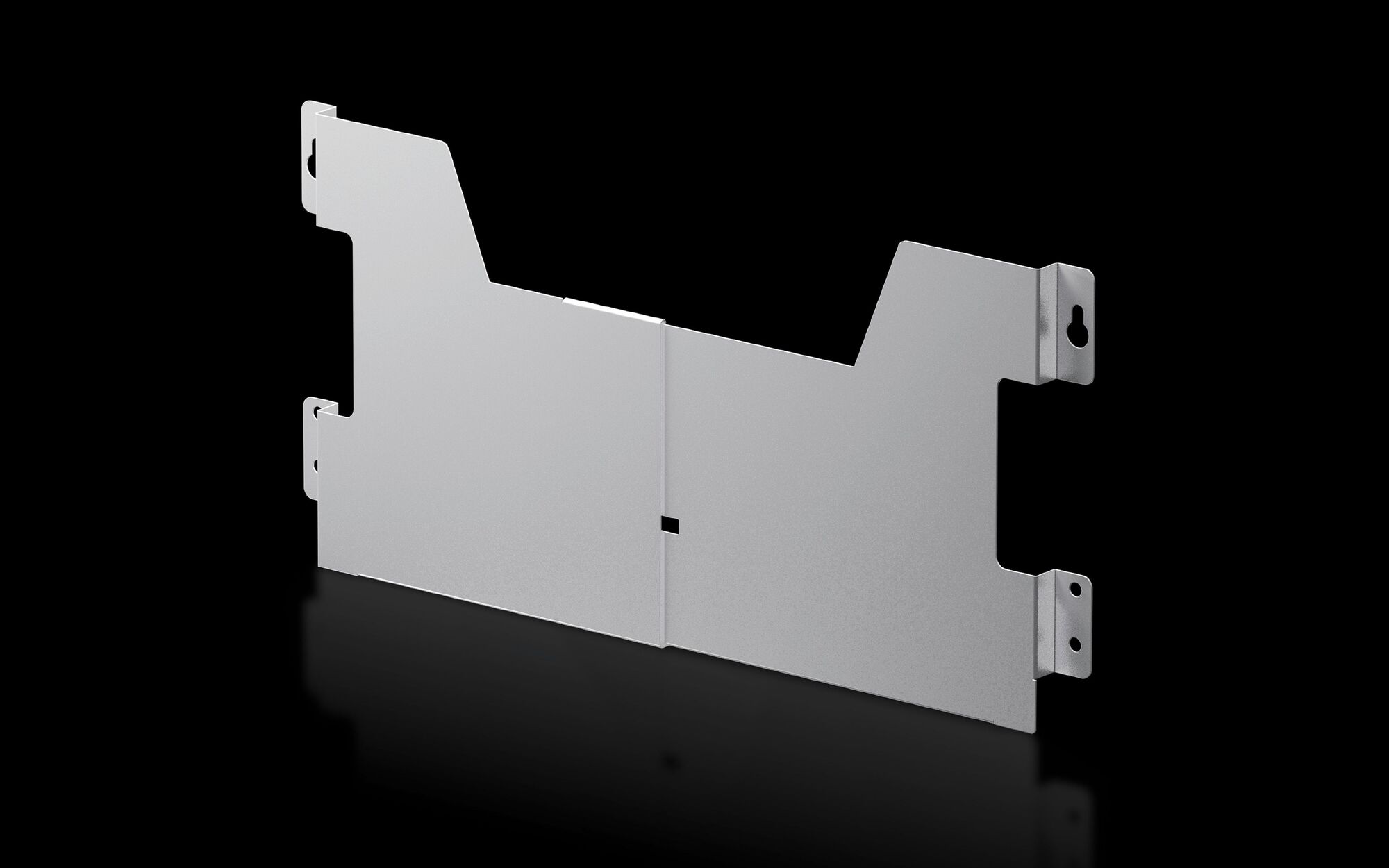 AX carbon steel wiring plan pocket, width-variable, L: 625 - 725 mm, for door width 760/800 mm