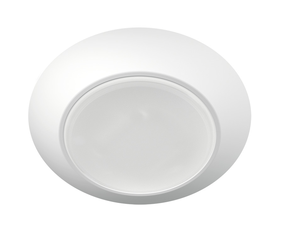Surface & Flush Mounts 1161.2 Lumens Dsk34 6 Inch Round 16W 90CRI 5000K 120V White Smooth