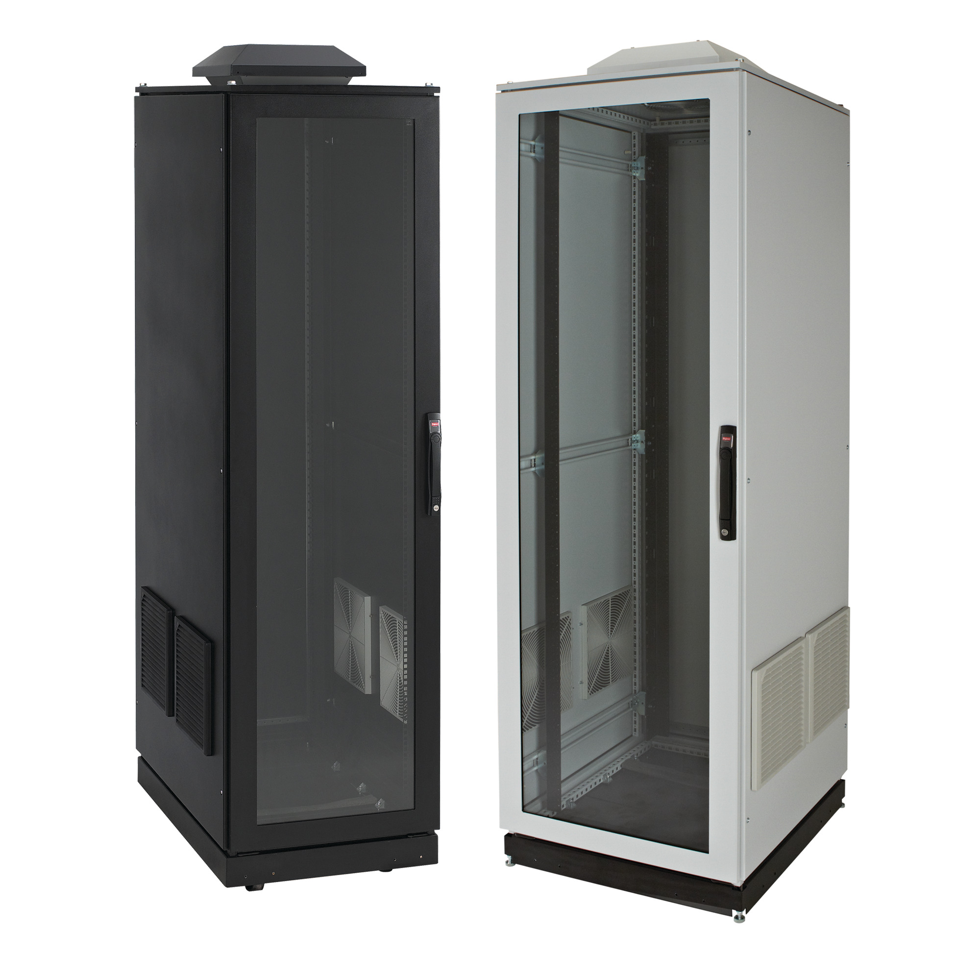 ProLine V/D Server Cabinet Fan/Filter Type 1, 2000x600x1000mm, Black, Steel
