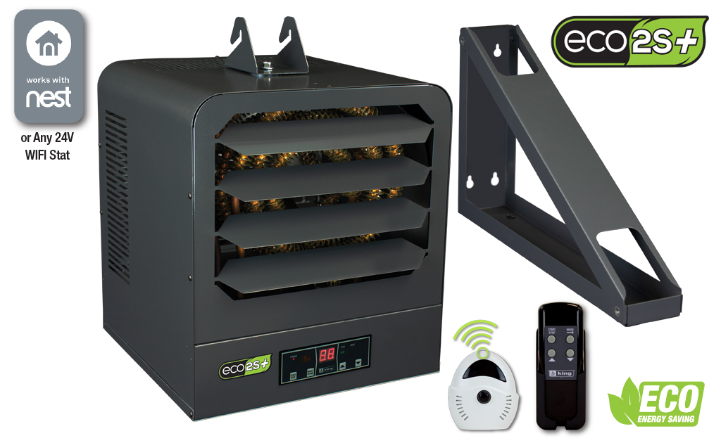 KB ELECTRONIC 2-STAGE UNIT HTR,240V 7KW 1PH, 24V CONTROL, W/ REMOTE SENSOR