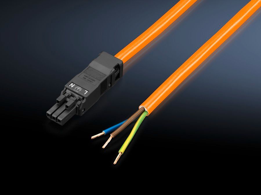 SZ Connection cable, for power supply, 3-pole, 100-240 V, L: 3000 mm, UL