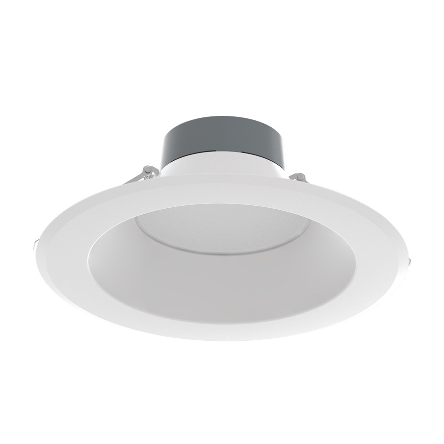 Recessed Downlights 3000/3500/4000 Lumens Crled Field Adjustable 10 Inch Round 90CRI 3000/3500/4000/5000K 120V-277V White Smooth