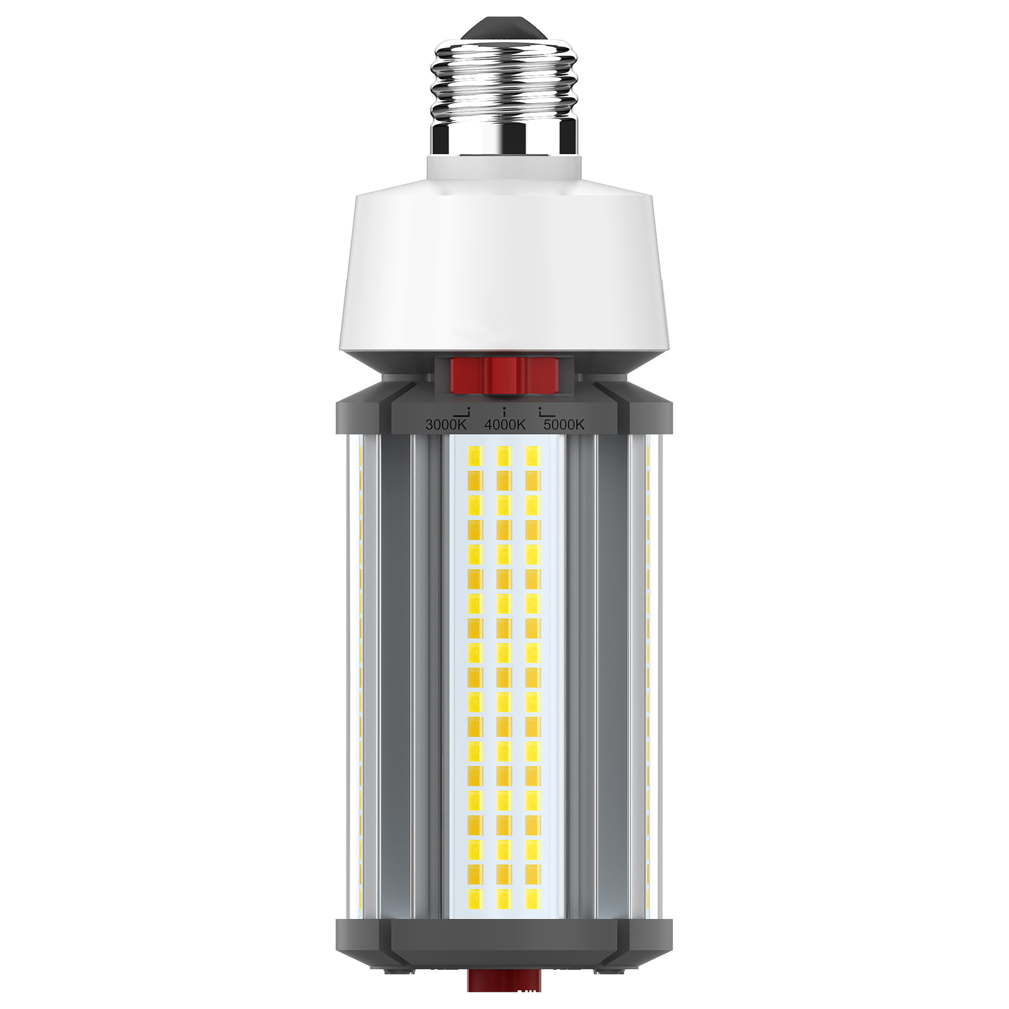 22/18/16W LED HID Replacement - Wattage & CCT Selectable - Medium Base - 100-277 Volts