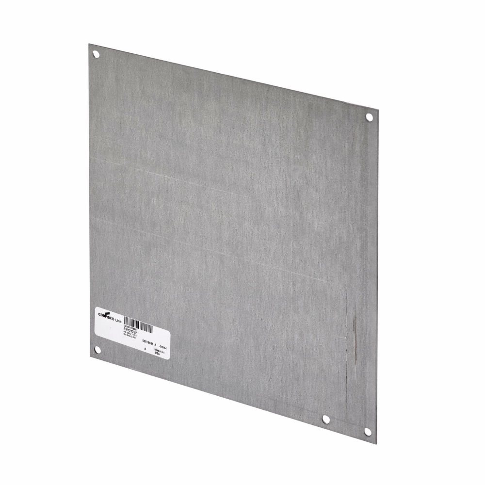 Eaton B-Line series panels and panel accessories, NEMA 12, White powder coated, Galvanized steel, JIC and small panels, Panels and panel accessories, Panel