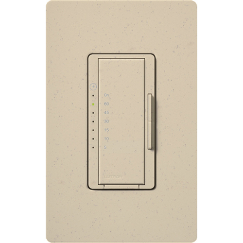Maestro Countdown Timer, Multi-location/single-pole, neutral required, 120V/600W/VA (5A) in stone