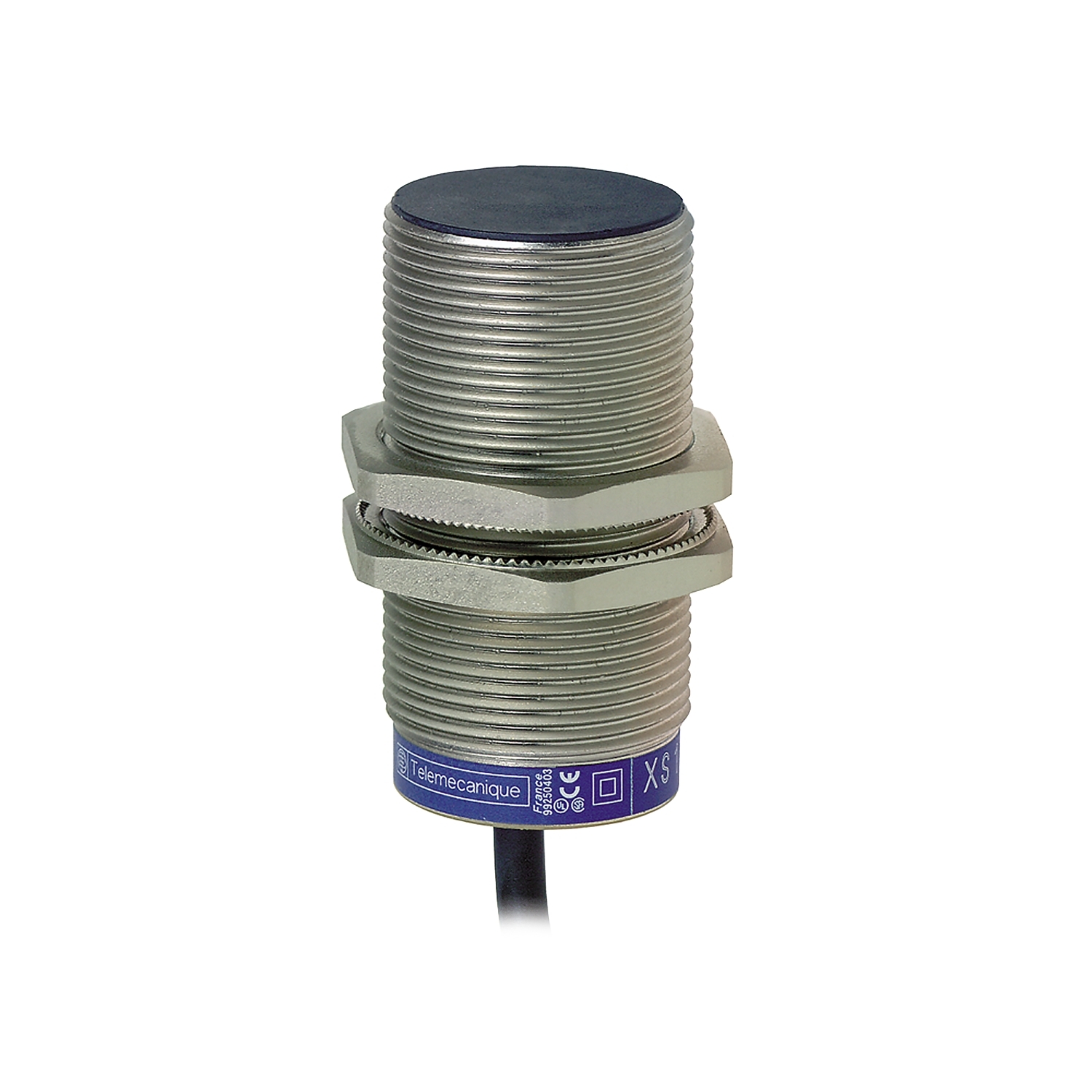 Inductive proximity sensors XS, inductive sensor XS6 M30, L62mm, brass, Sn15mm, 24...240VAC/DC, cable 5 m