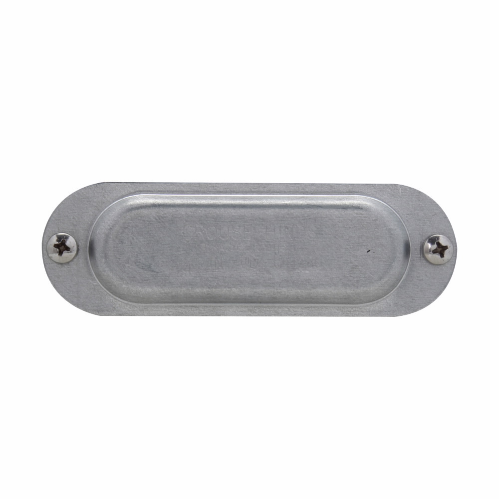 Eaton Crouse-Hinds series Condulet Form 8 cover, Sheet steel, 2-1/2" or 3"