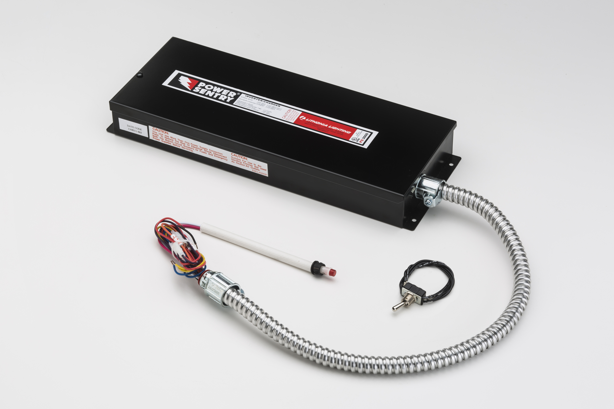 Fluorescent Battery Pack, Operates One 16W-215W 2'-8' or Two 20W-40W 2'-4' T12 or T8, 3000 Lumens, SKU - 259706