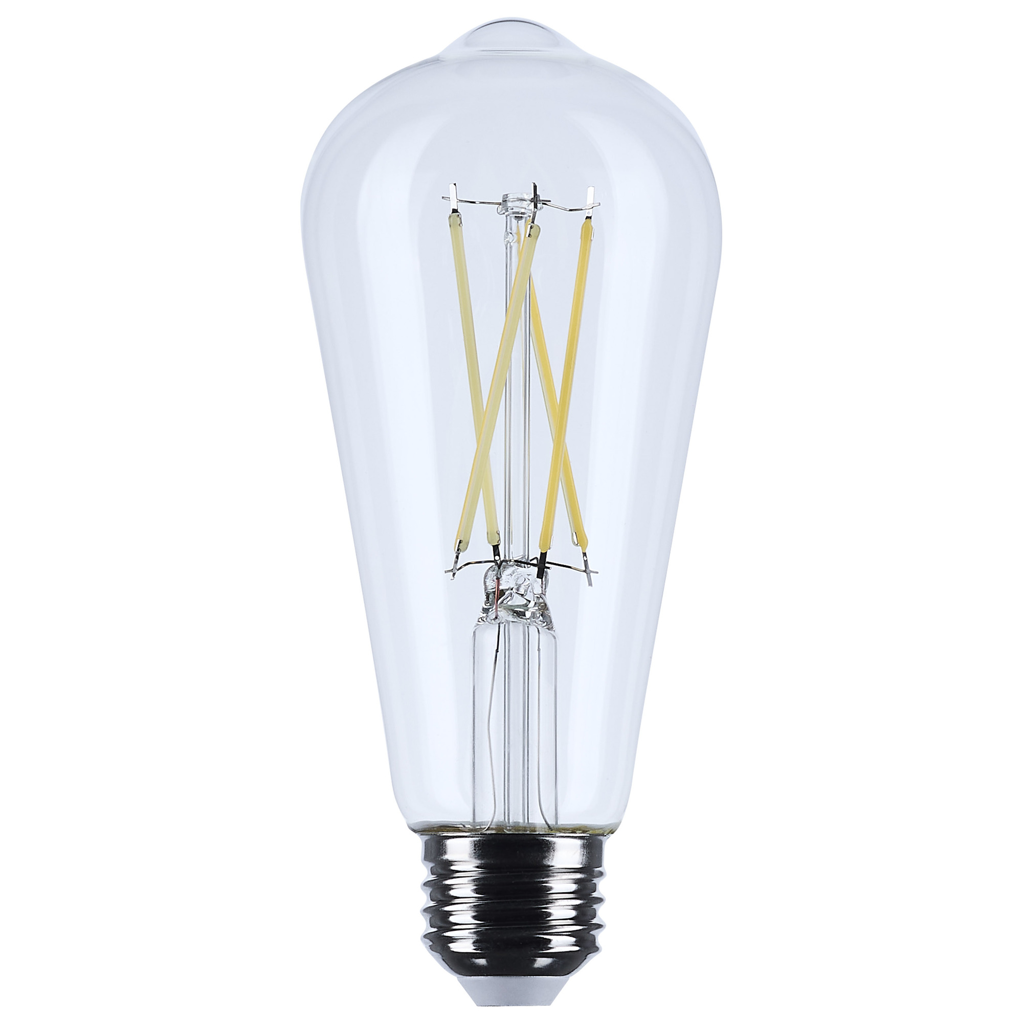8 Watt ST19 LED - Medium Base - Clear - 5000K CCT - 120 Volt