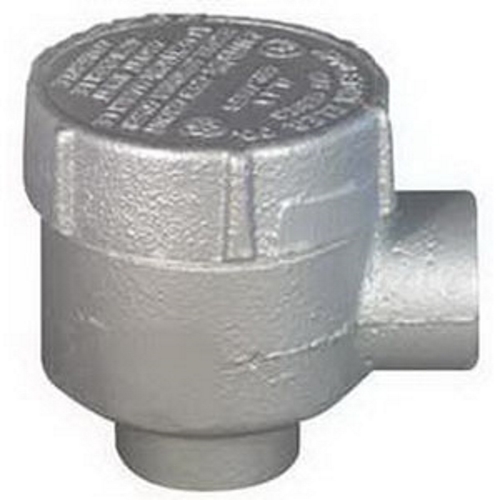 Dust-Ignitionproof Explosionproof Raintight Conduit Outlet Box, 1/2 in, 2.13 in Cover Opening, 7.3 cu-in, Triple Coated