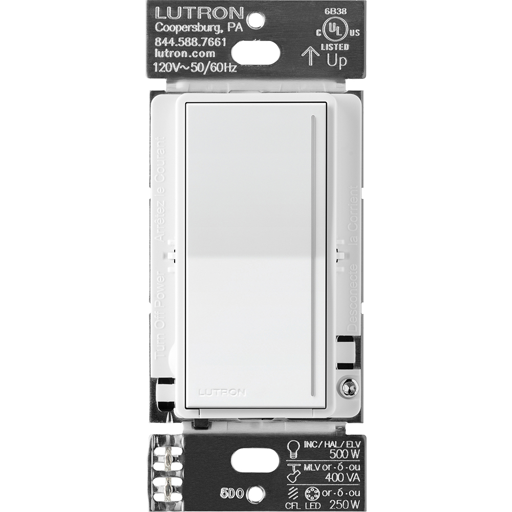 Lutron RadioRA 3 Sunnata RF PRO LED+ Touch Dimmer Switch, 250W - Snow White