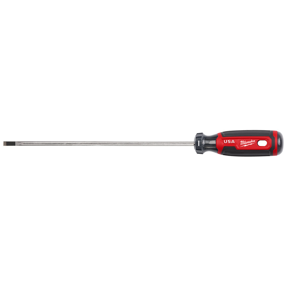 MILWAUKEE delivers hand tools that drive ultimate productivity and superior performance. Solutions are developed with an understanding of jobsite demands, like Cutting Pliers (USA) that deliver the easiest cuts and a lasting edge, plus Screwdrivers (USA) with the best tip fit and max grip. Milwaukee provides a wide range of Hand Tools covering everything from cutting, fastening, measuring, marking, striking, wrecking, mechanics, electrical, plumbing, power utility hand tools and much more.