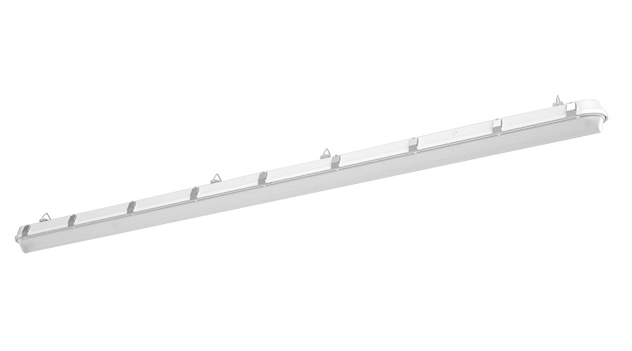 Washdown 9919 Lumens Shark 8 Feet 70W 5000K 0-10V Dimming 120V-277V